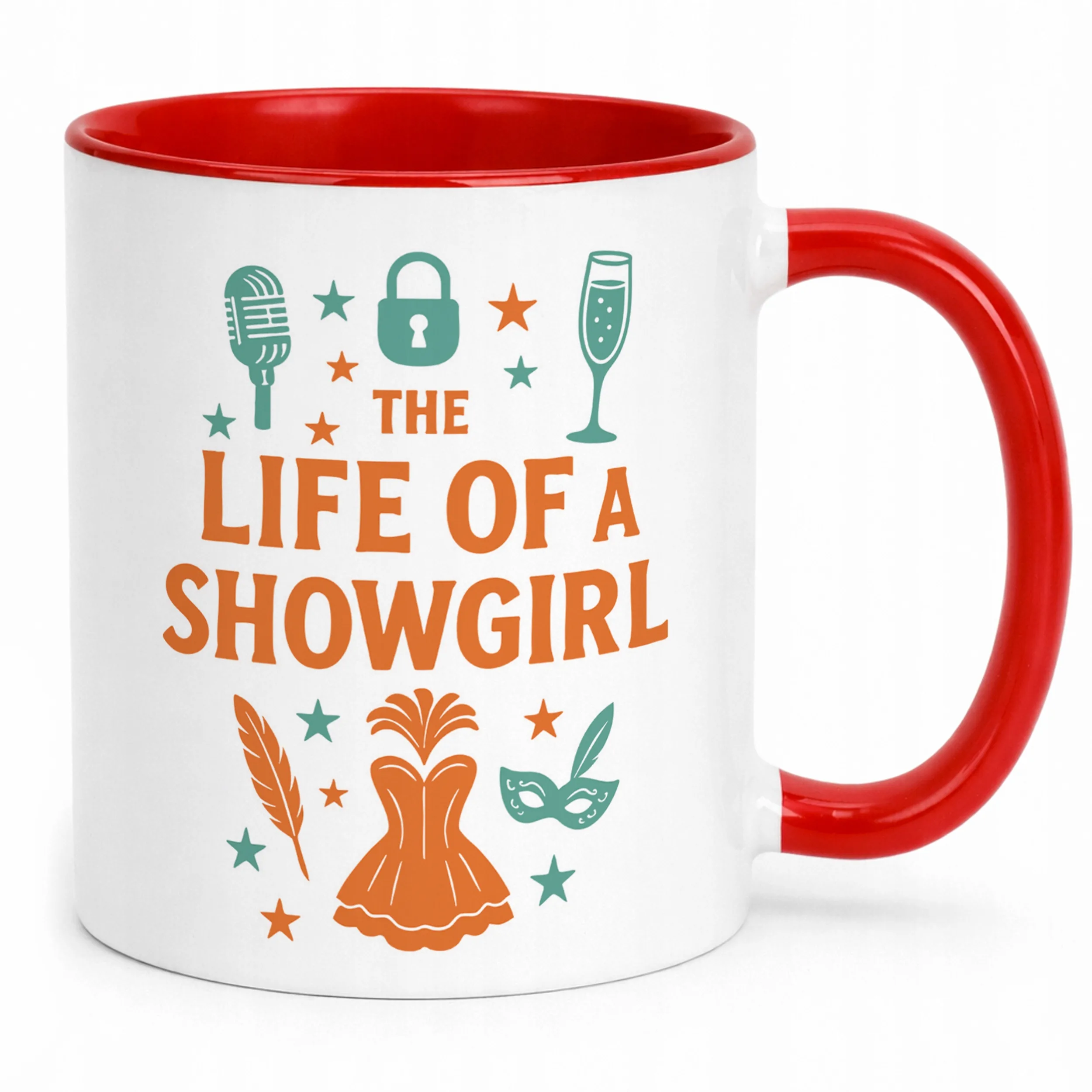 Kubek ceramiczny Taylor Swift The Life Of A Showgirl Dla Fanów Prezent
