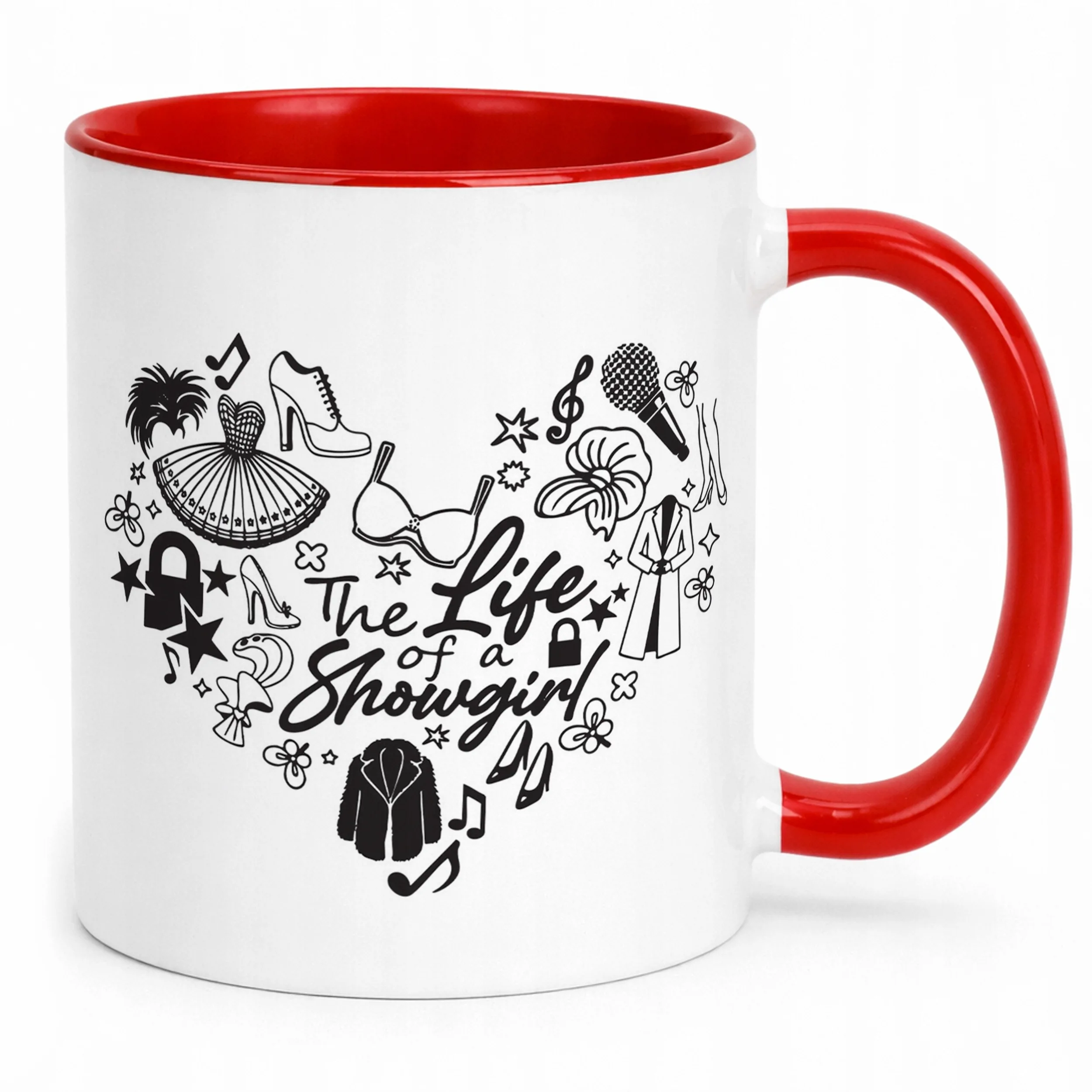 Kubek ceramiczny Taylor Swift The Life Of A Showgirl Dla Fanów Prezent