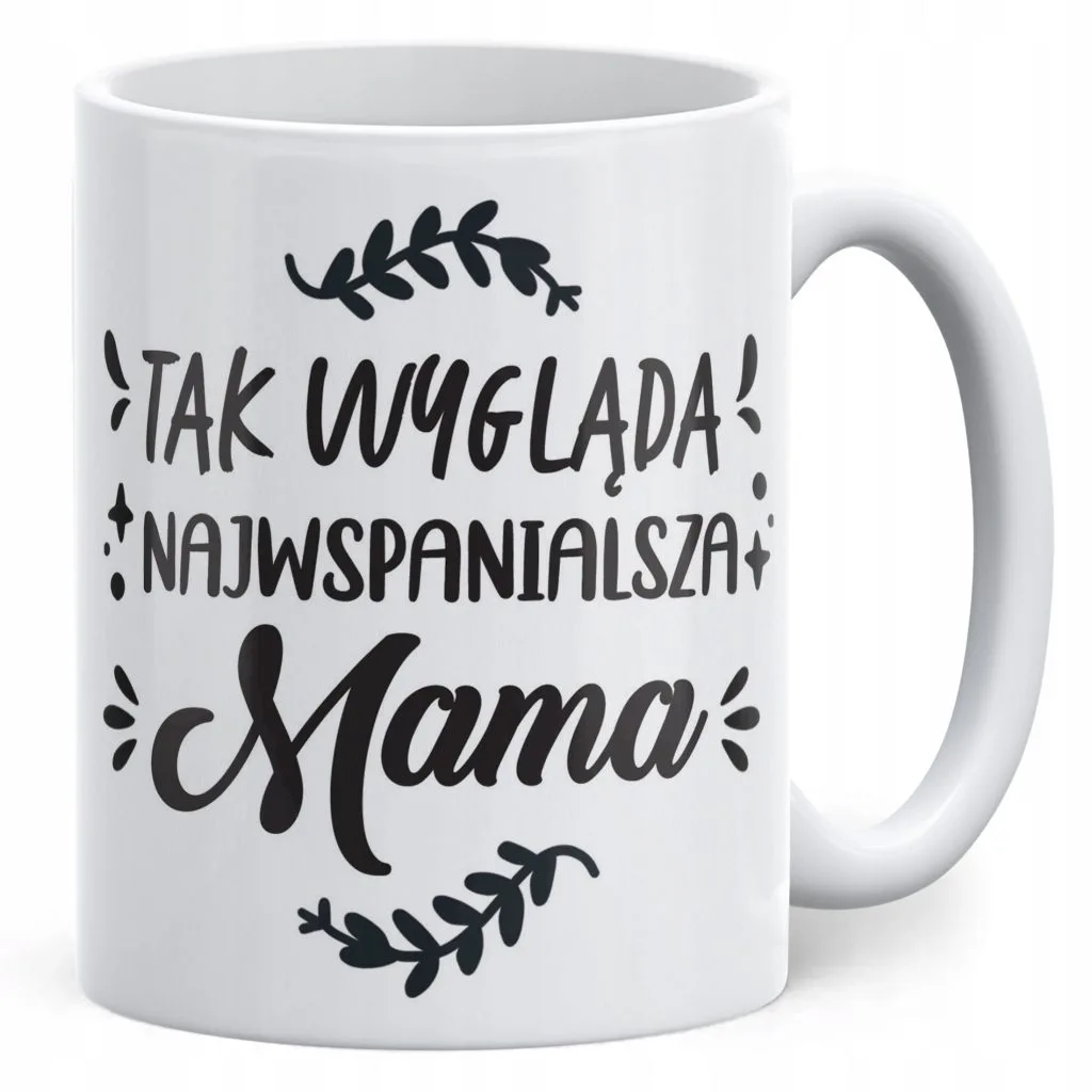 Kubek ceramiczny Dzień Matki Dla Mamy Prezent Najwspanialsza Mama
