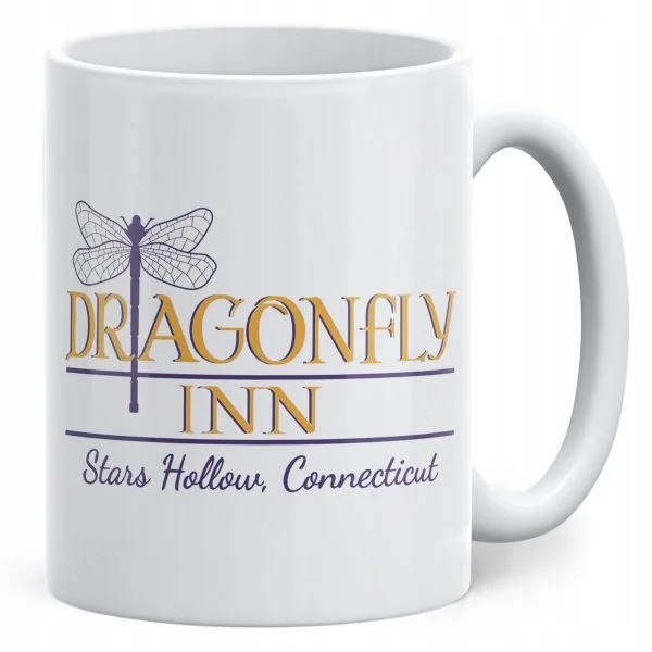 Kubek ceramiczny Gilmore Girls Dla Fanów Serialu Dragonfly Inn