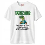 Koszulka biała męska Dzień Ojca Dla Taty Prezent r. 3XL
