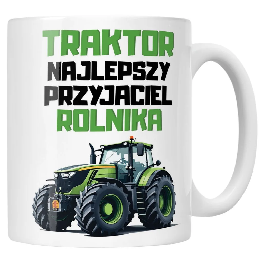 Kubek ceramiczny Rolnik Dla Rolnika Traktor Zabawny Prezent Upominek