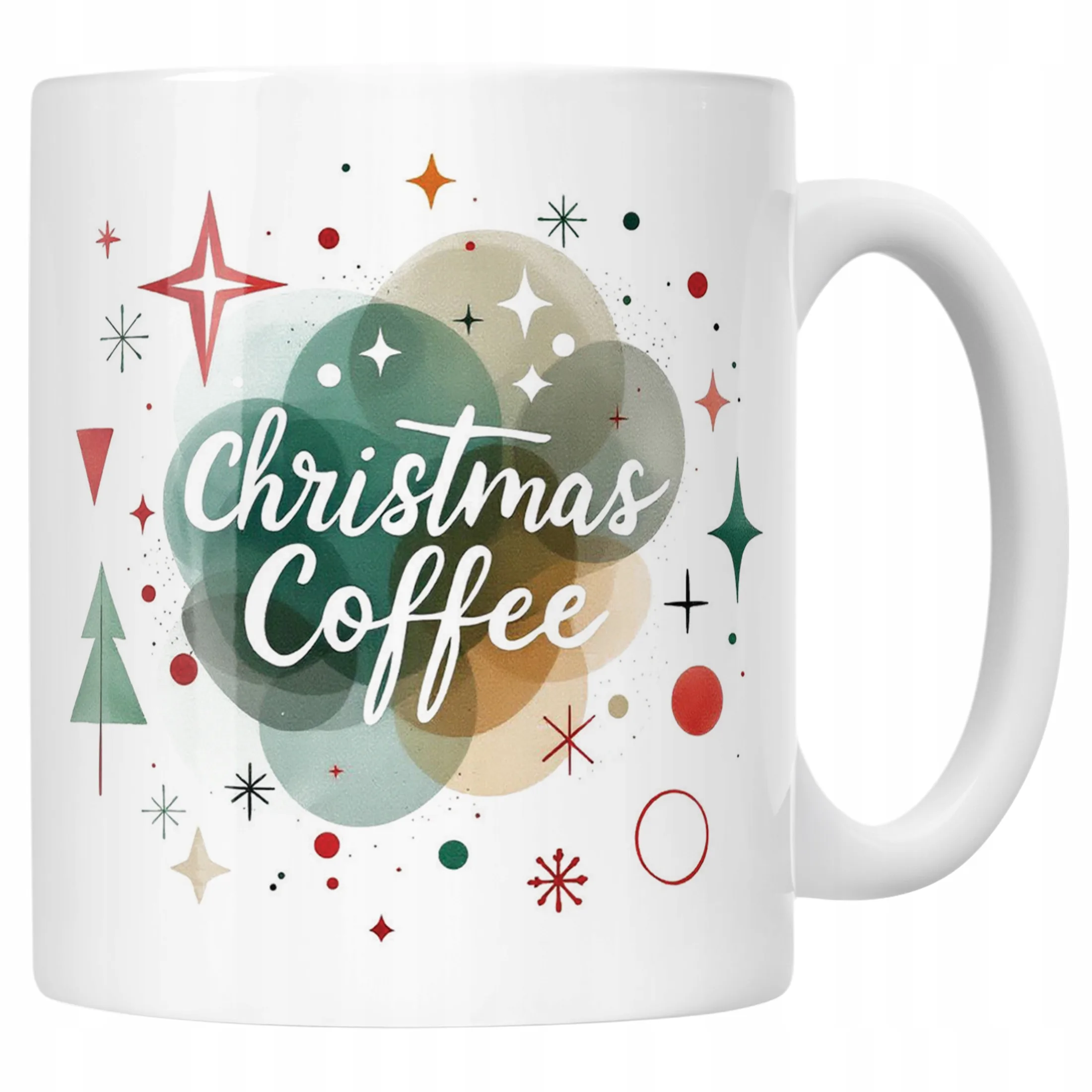 Kubek Ceramiczny Świąteczny Christmas Coffee Boże Narodzenie Prezent