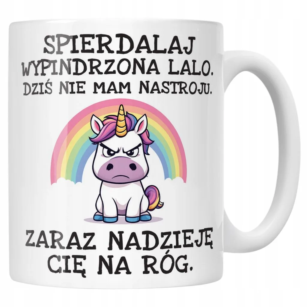 Kubek ceramiczny Spier*** Wypindrzona Lalo Zabawny Prezent