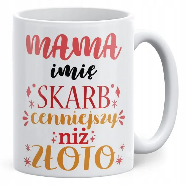 Kubek ceramiczny Personalizowany Dzień Matki Dla Mamy Prezent Upominek