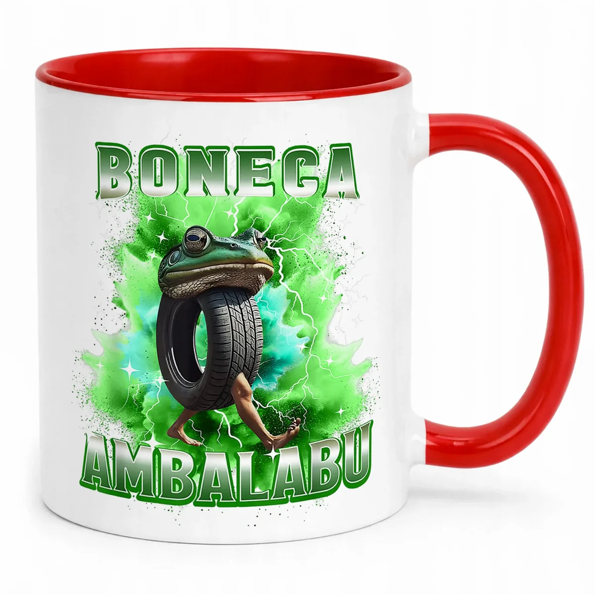Kubek ceramiczny Boneca Ambalabu viral tiktok brainrot mem