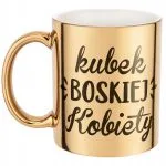 Złoty Kubek Dzień Kobiet Kubek Boskiej Kobiety Prezent