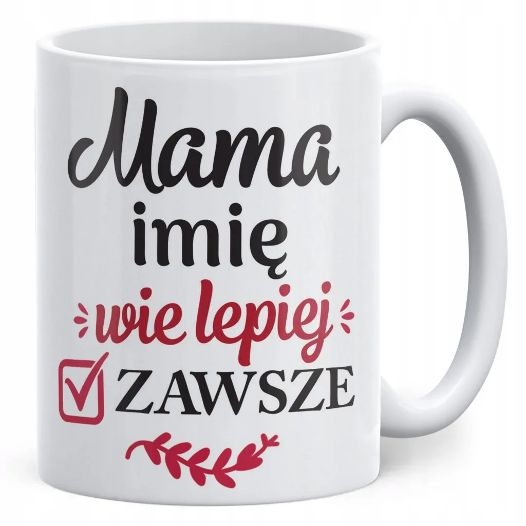 Kubek ceramiczny Personalizowany Dzień Matki Dla Mamy Prezent Upominek