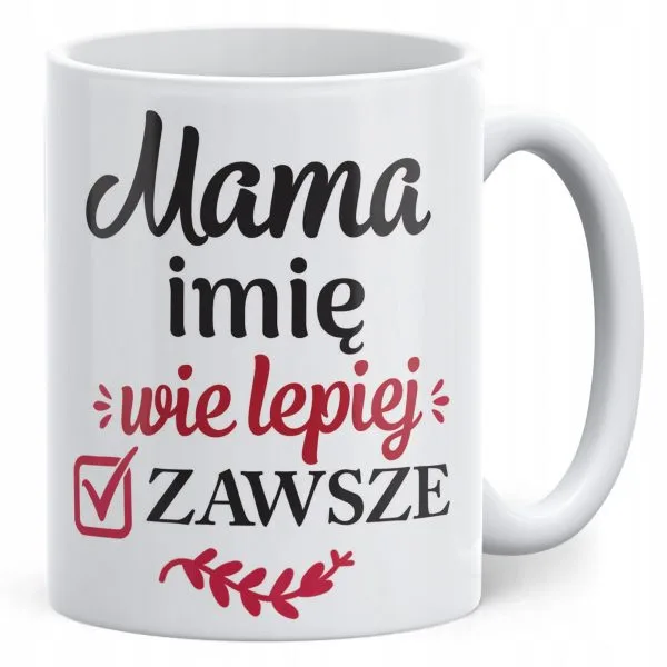 Kubek ceramiczny Personalizowany Dzień Matki Dla Mamy Prezent Upominek