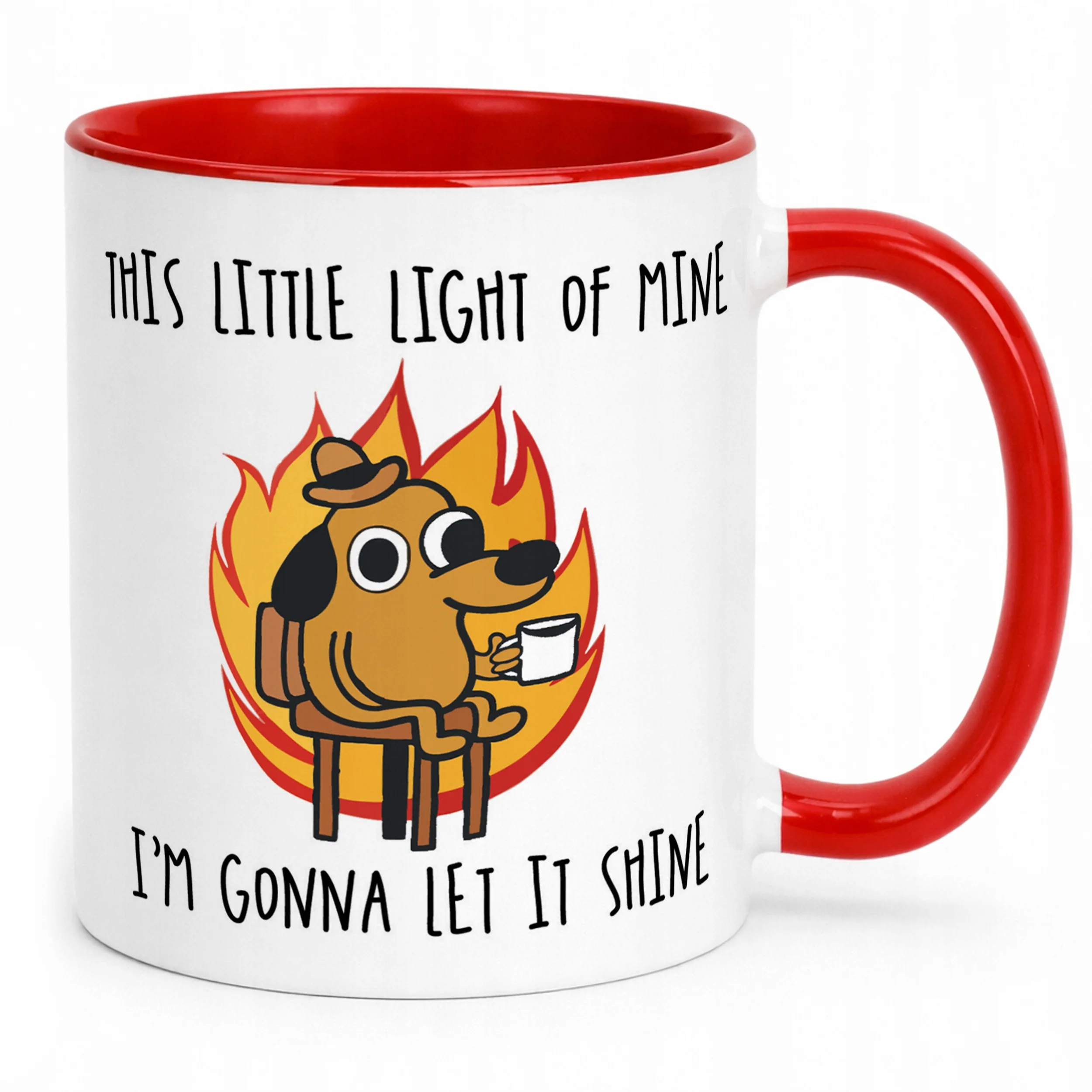 Kubek ceramiczny This Little Light Of Mine Zabawny Prezent