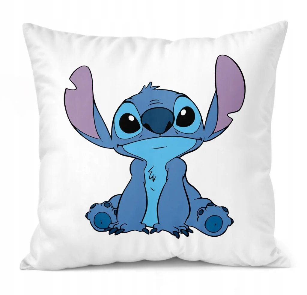 Poduszka 38x38cm Stitch Lilo i Stich Bajka Dla Dzieci Prezent