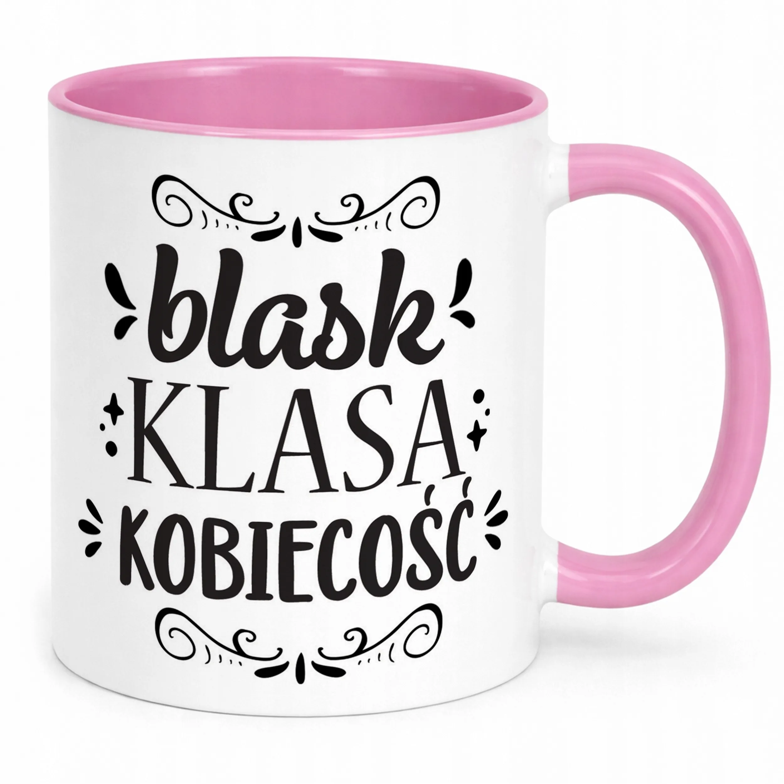 Kubek Różowy Dzień Kobiet Dla Kobiety Dziewczyny Prezent Upominek