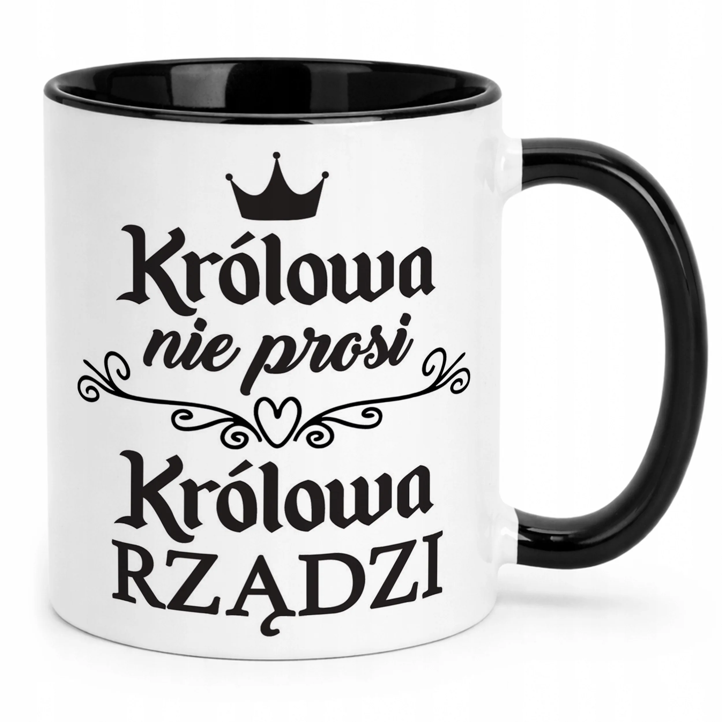 Kubek Czarny Dzień Kobiet Dla Kobiety Dziewczyny Prezent Upominek