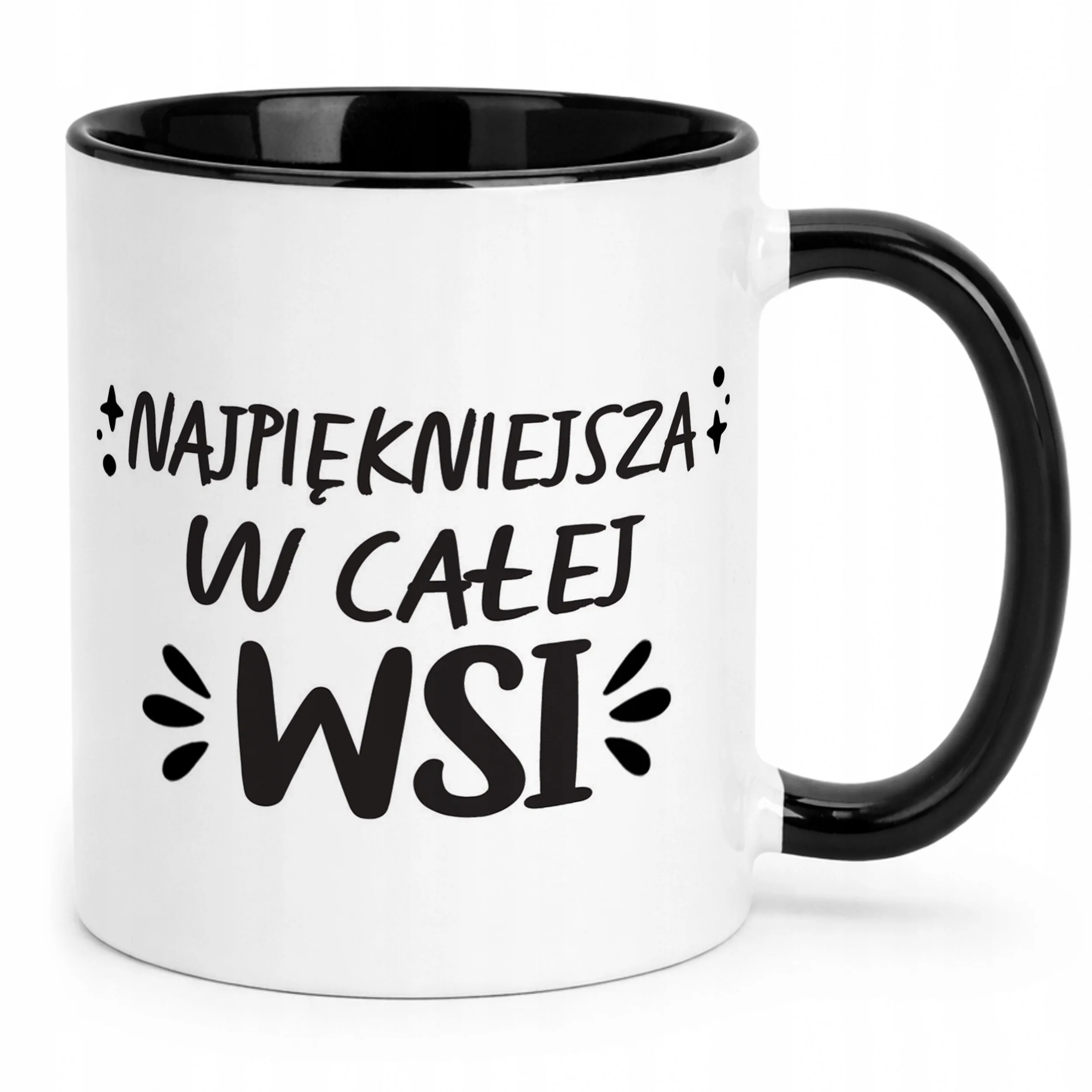 Kubek Czarny Dzień Kobiet Dla Kobiety Dziewczyny Prezent Upominek