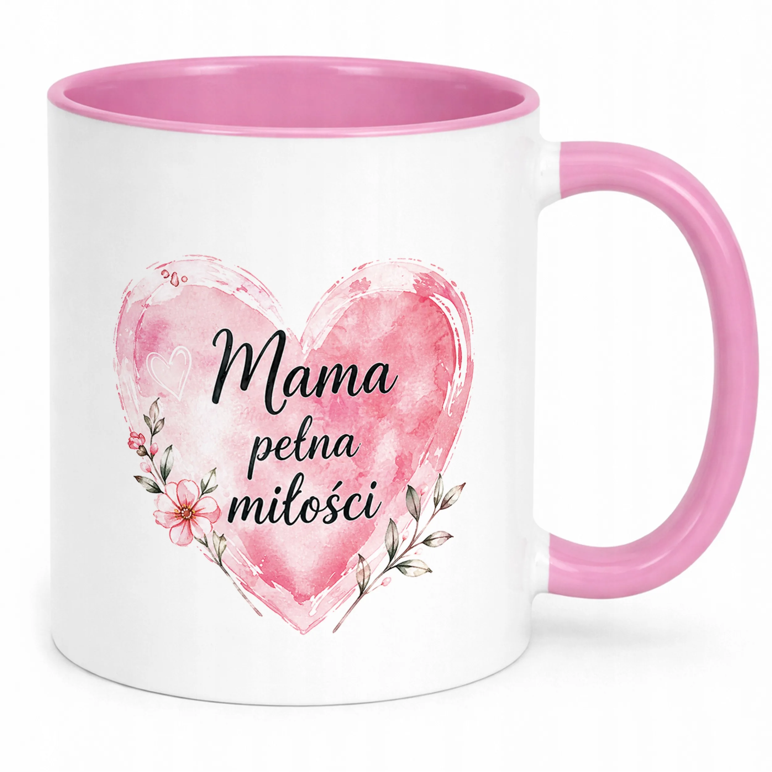 Prezent na Dzień Matki kubek różowy dla mamy piękny upominek dla mamy