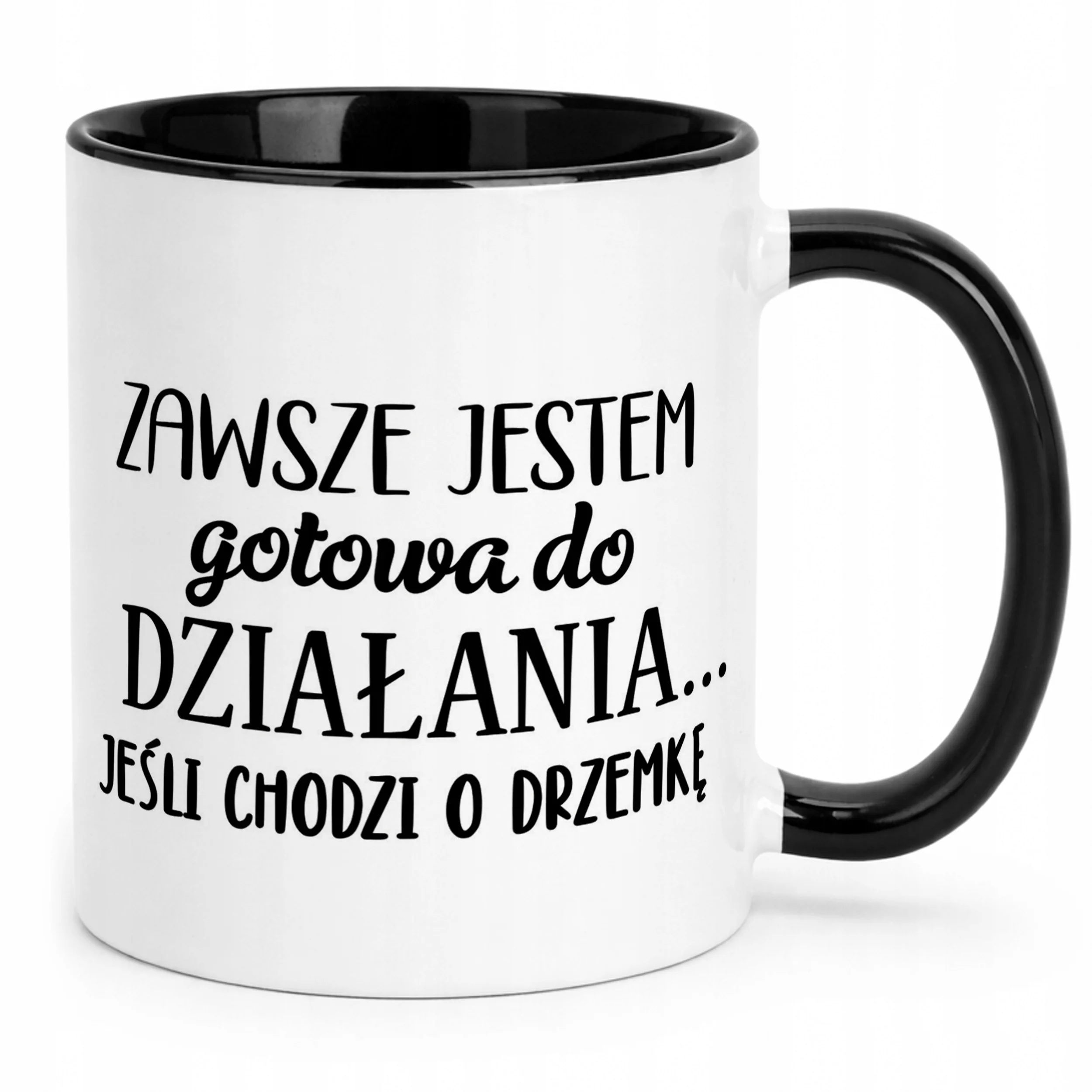 Kubek Czarny Dzień Kobiet Dla Kobiety Dziewczyny Prezent Upominek