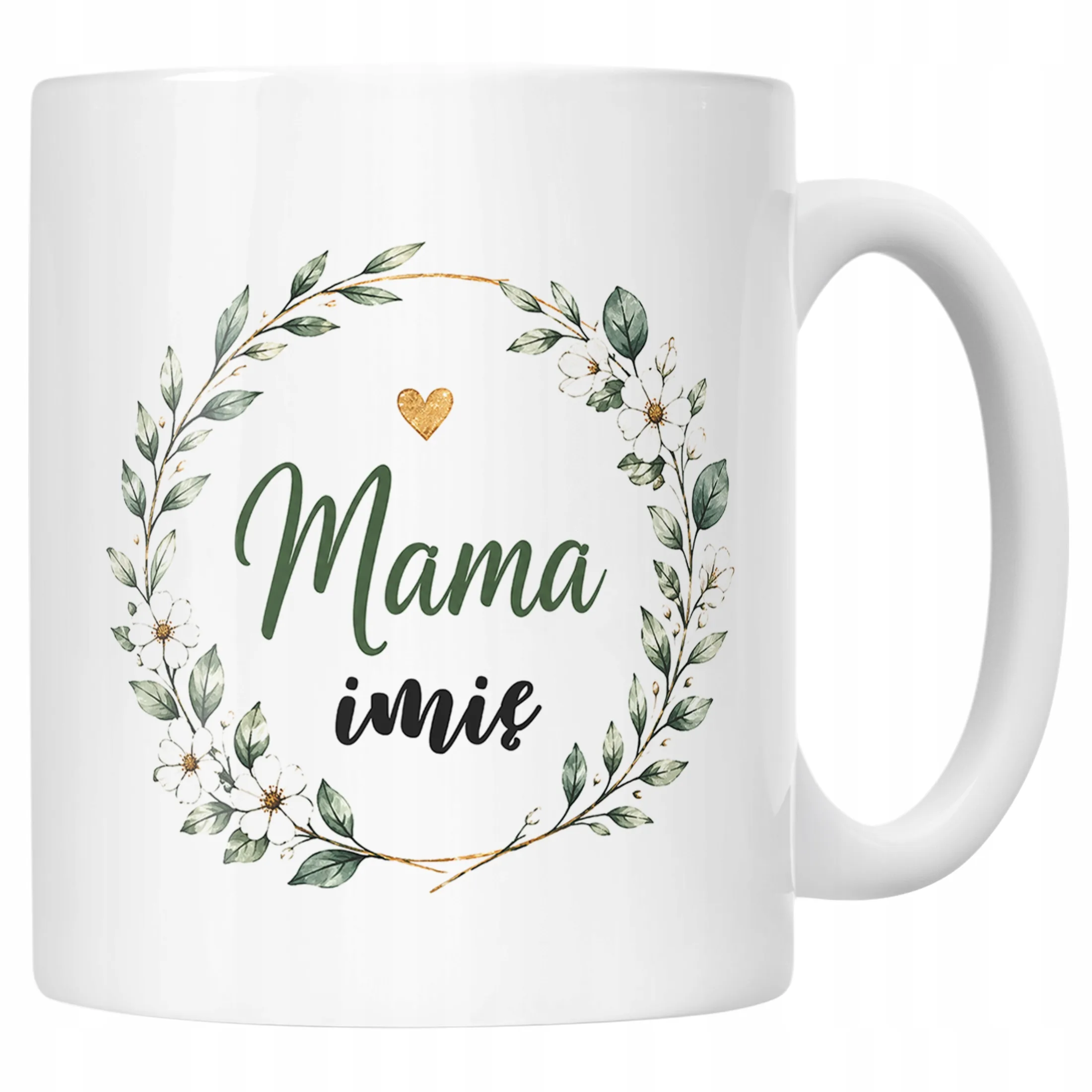 Kubek dla mamy prezent na Dzień Matki z imieniem dla mamy na prezent