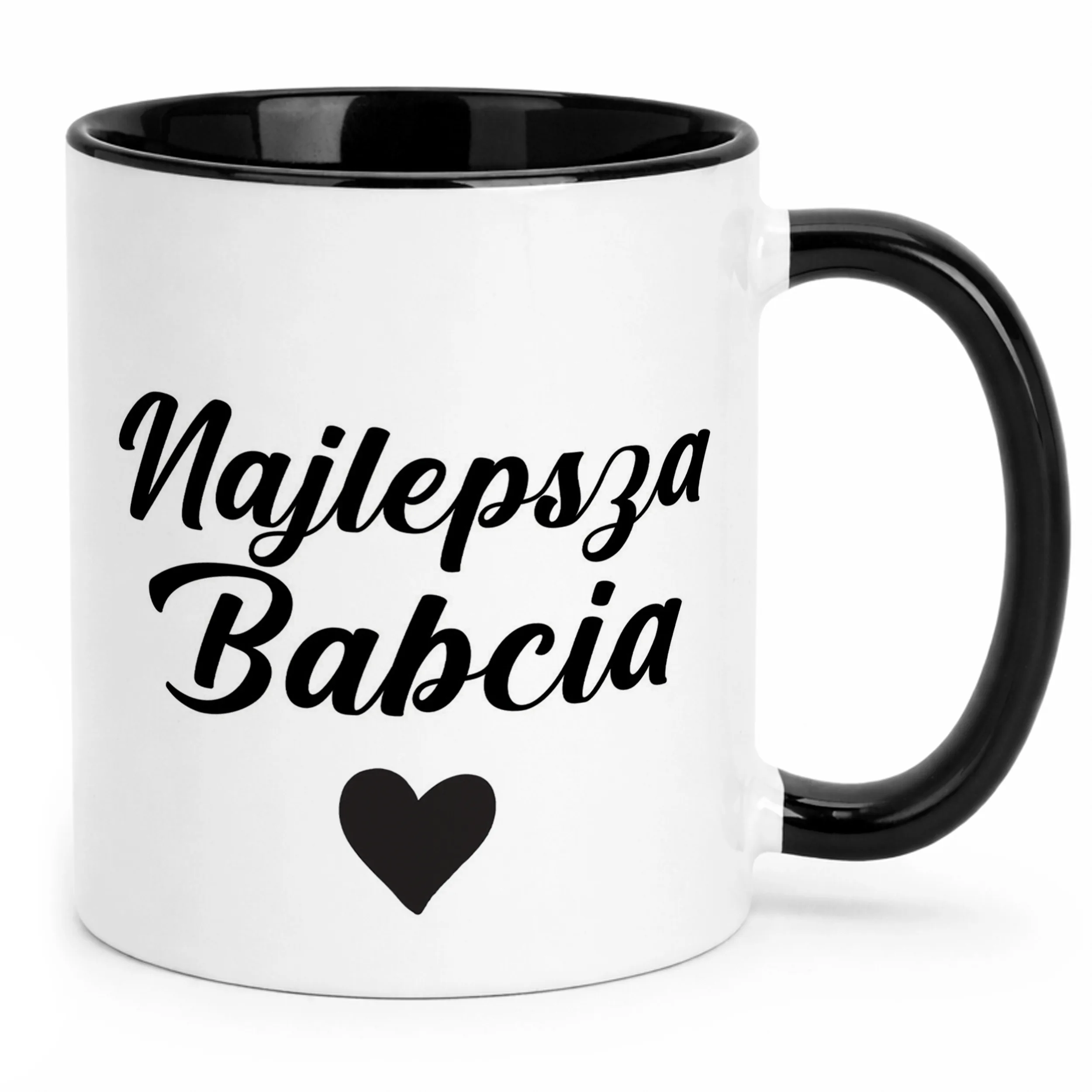 Kubek Czarny Dzień Babci Dla Babci Prezent Upominek