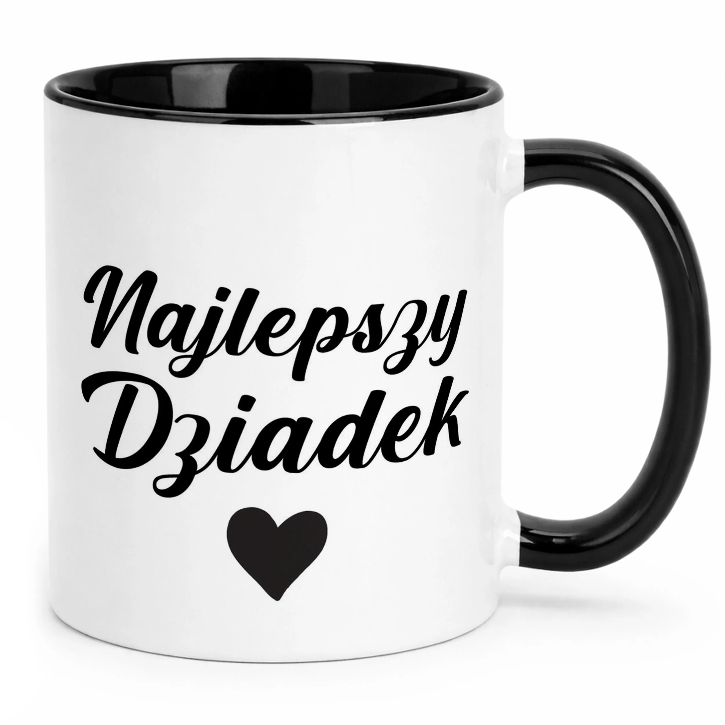 Kubek Czarny Dzień Dziadka Dla Dziadka Prezent Upominek