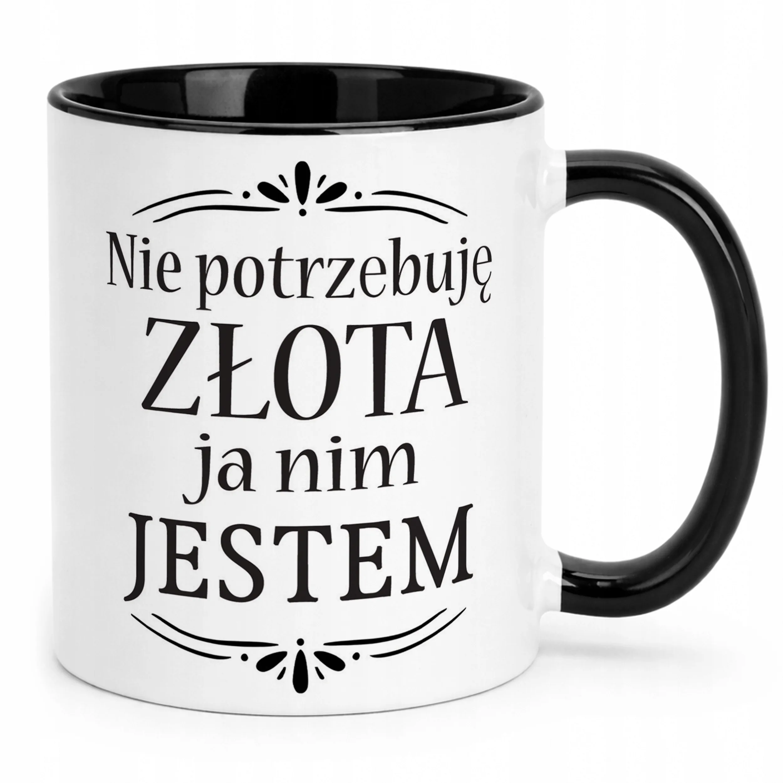 Kubek Czarny Dzień Kobiet Dla Kobiety Dziewczyny Prezent Upominek