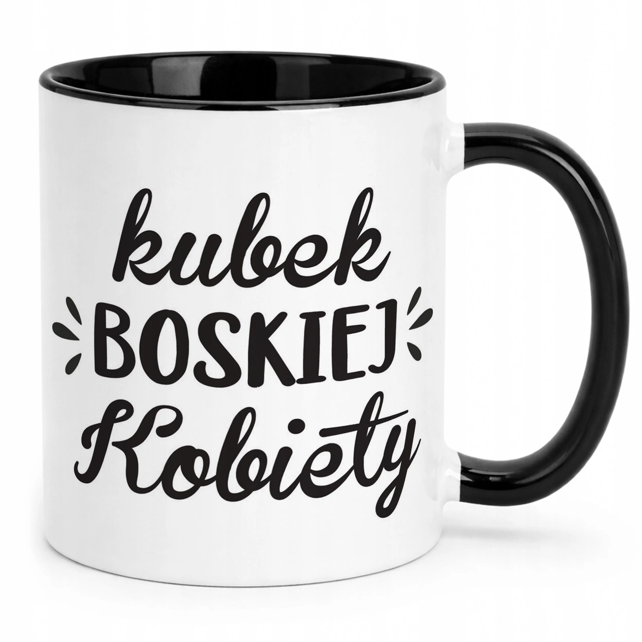 Kubek Czarny Dzień Kobiet Dla Kobiety Dziewczyny Prezent Upominek