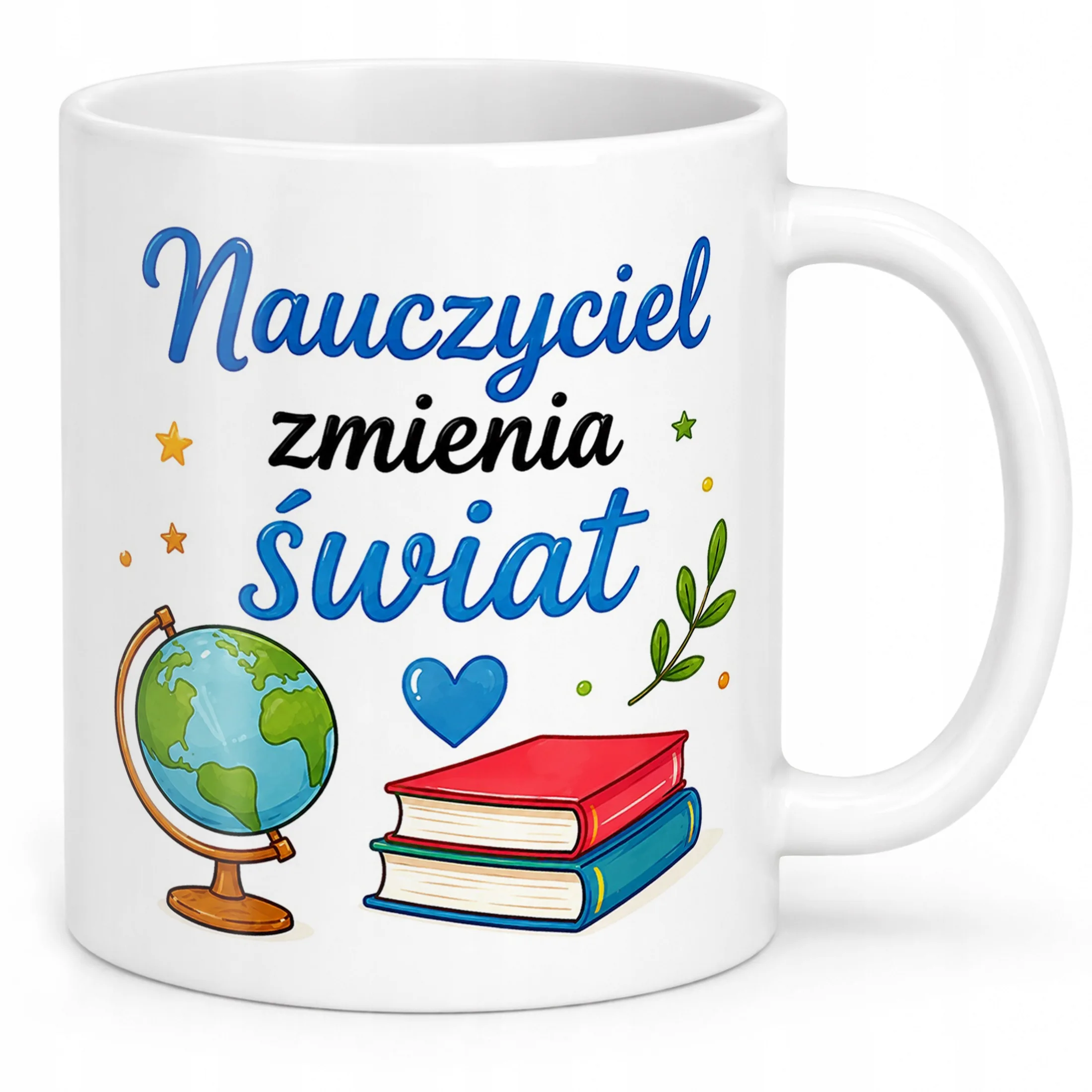 Kubek Dzień Nauczyciela Zakończenie Roku Dla Nauczyciela Prezent Upominek