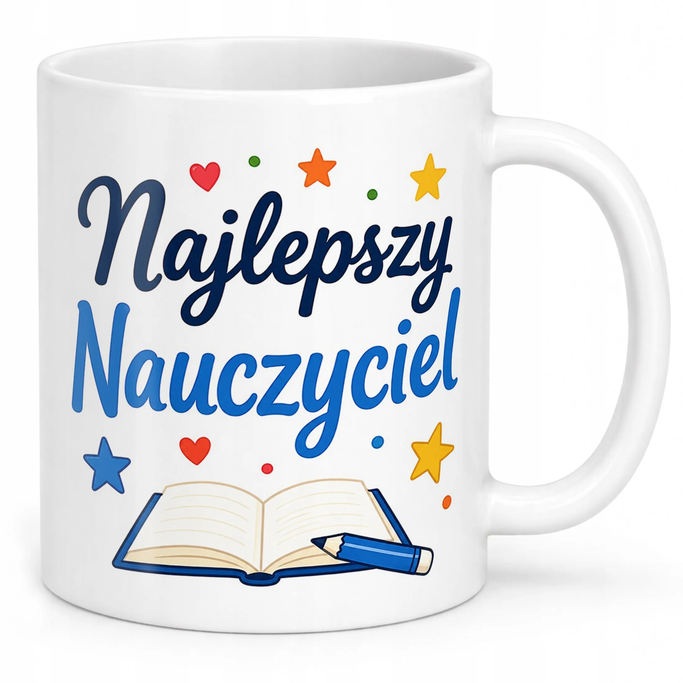 Kubek Dzień Nauczyciela Zakończenie Roku Dla Nauczyciela Prezent Upominek