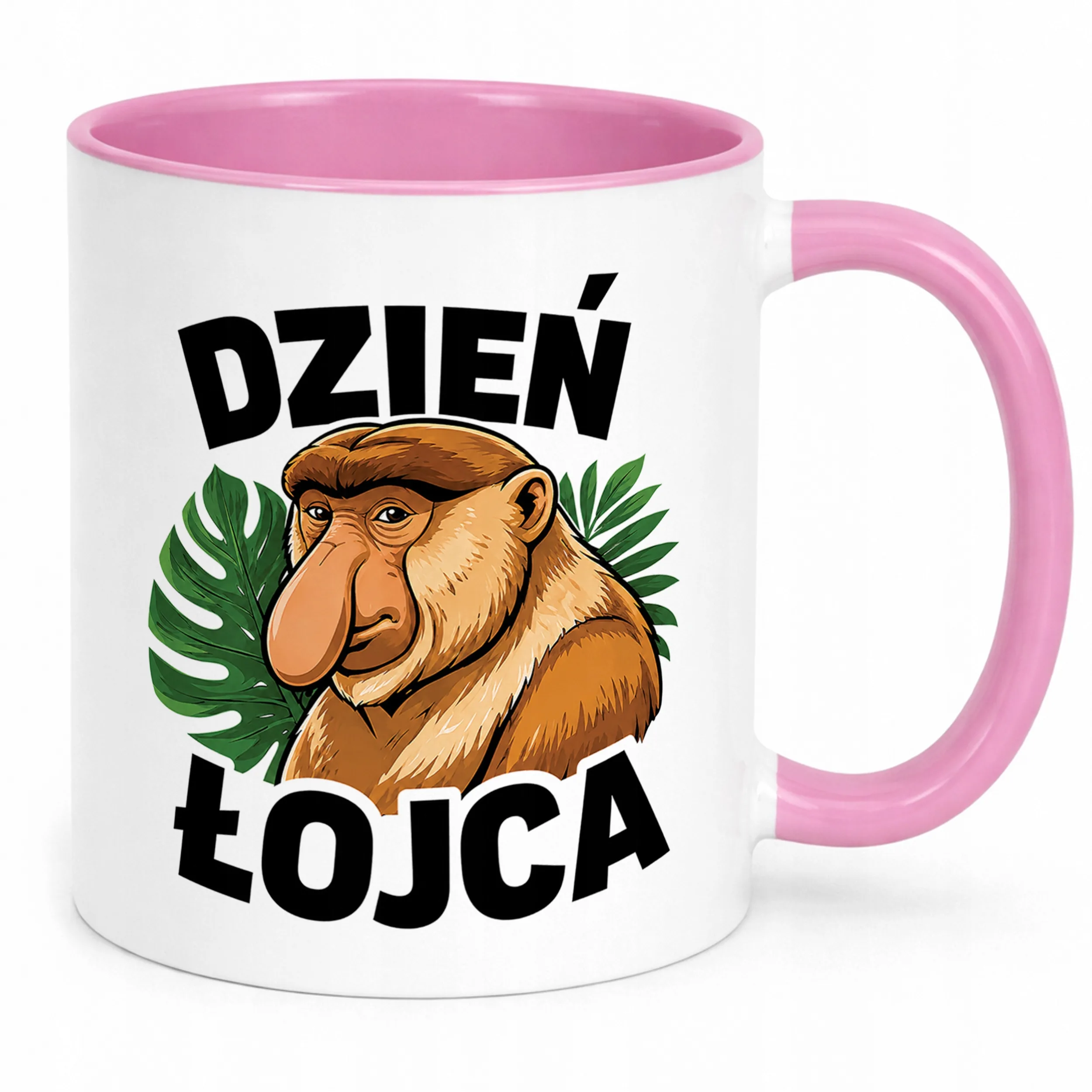 Kubek Różowy dla taty na Dzień Ojca praktyczny prezent