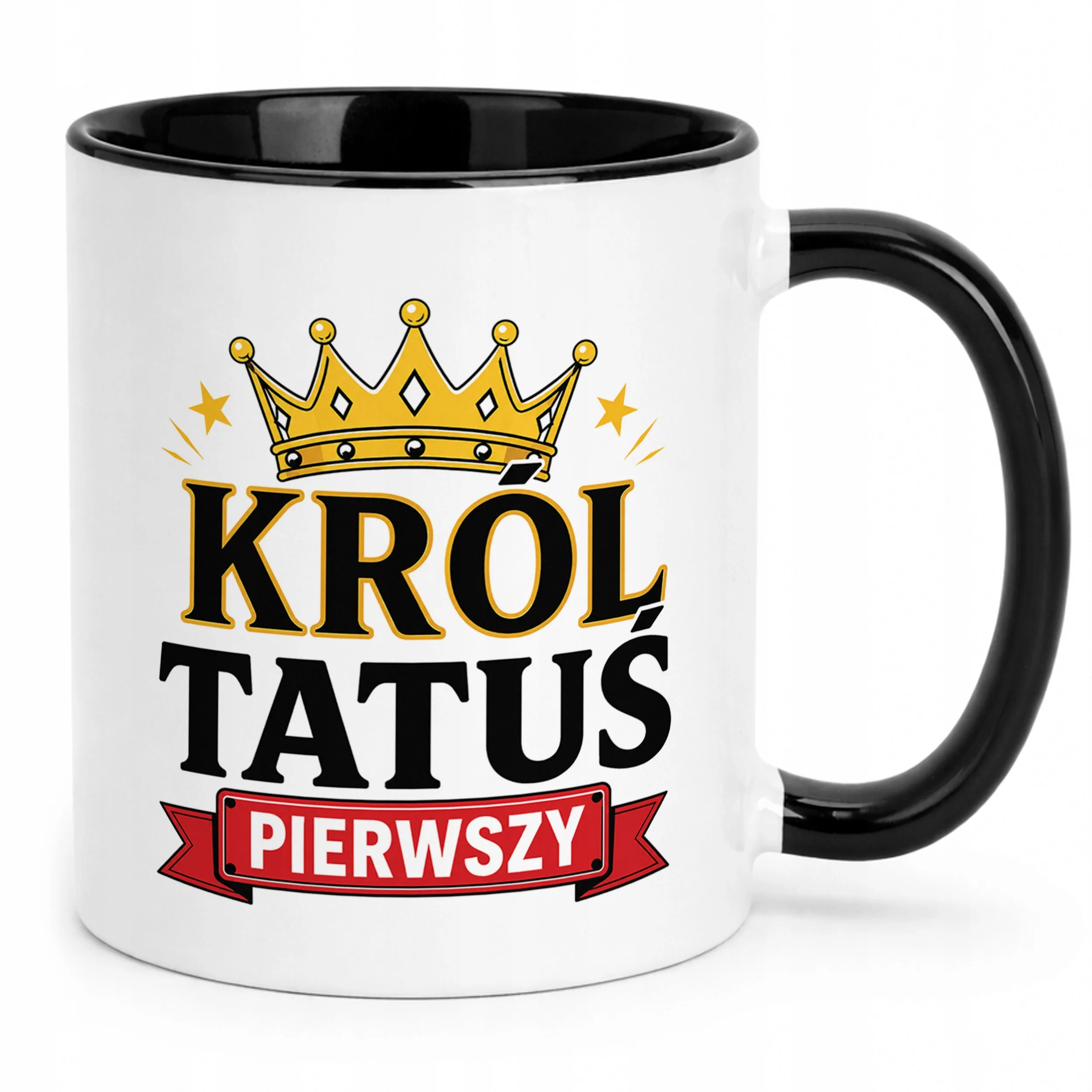 Kubek Czarny pomysł na prezent dla taty na Dzień Ojca