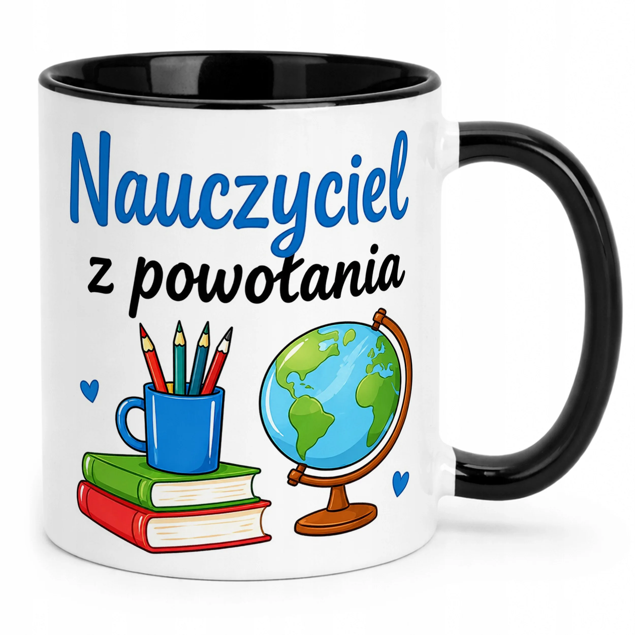 Kubek Czarny Dzień Nauczyciela Dla Nauczyciela Prezent Upominek