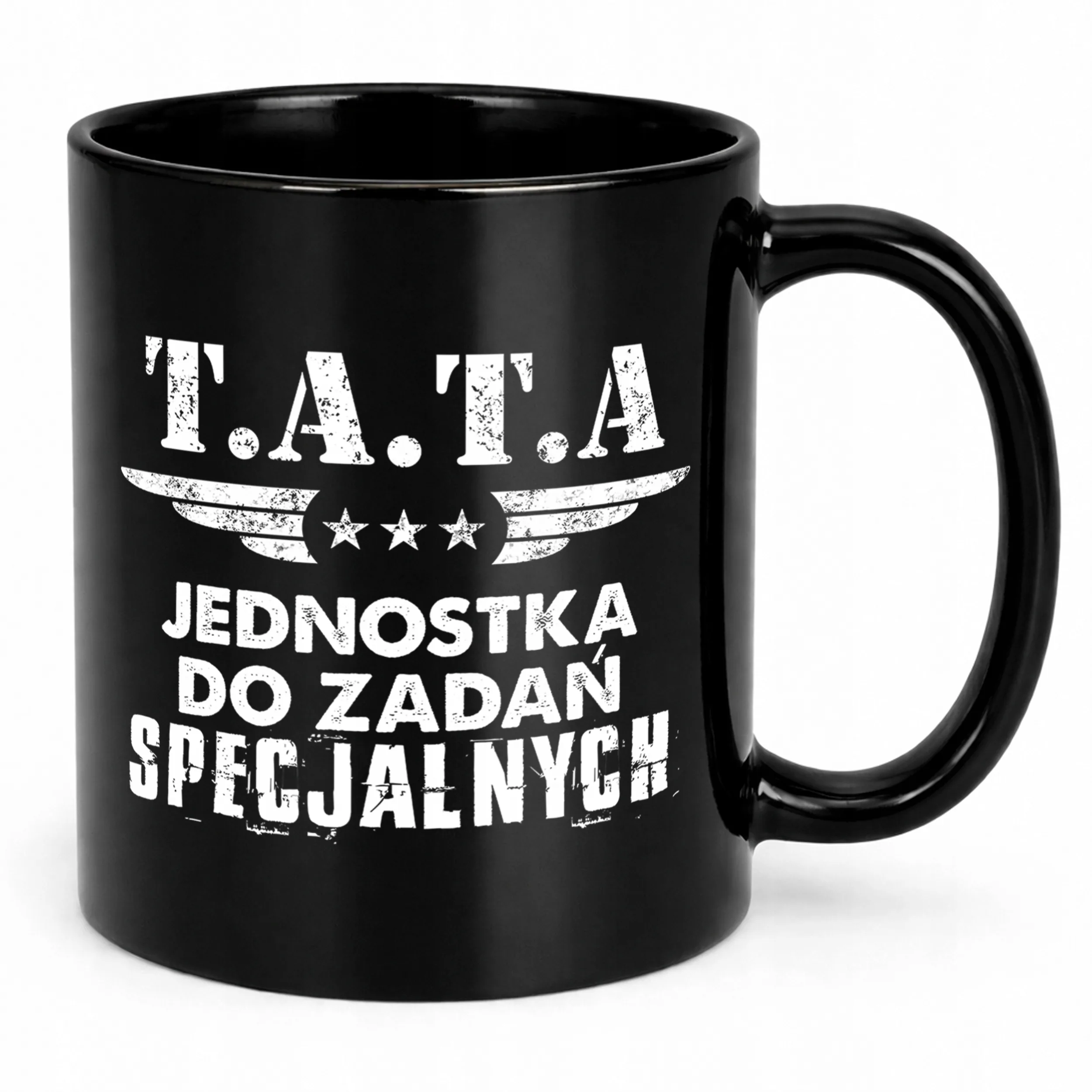 Dzień Ojca prezent dla taty kubek czarny praktyczny upominek dla taty