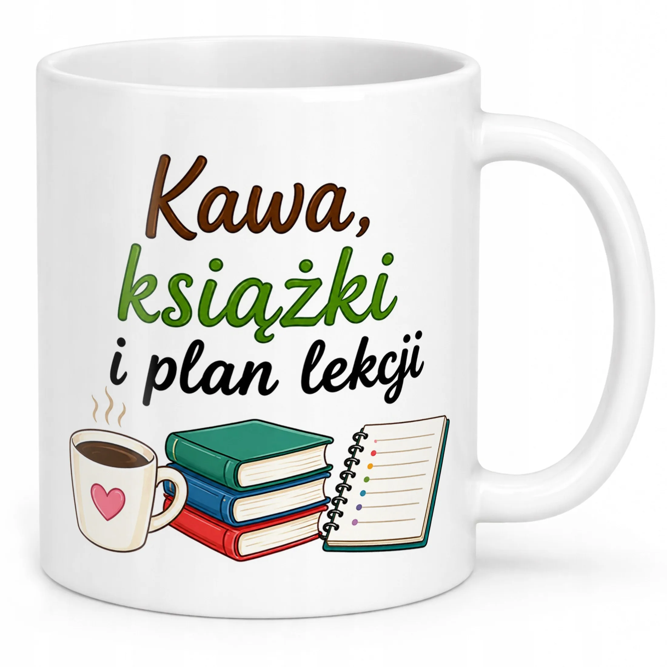 Kubek Dzień Nauczyciela Zakończenie Roku Prezent Upominek Szkoła