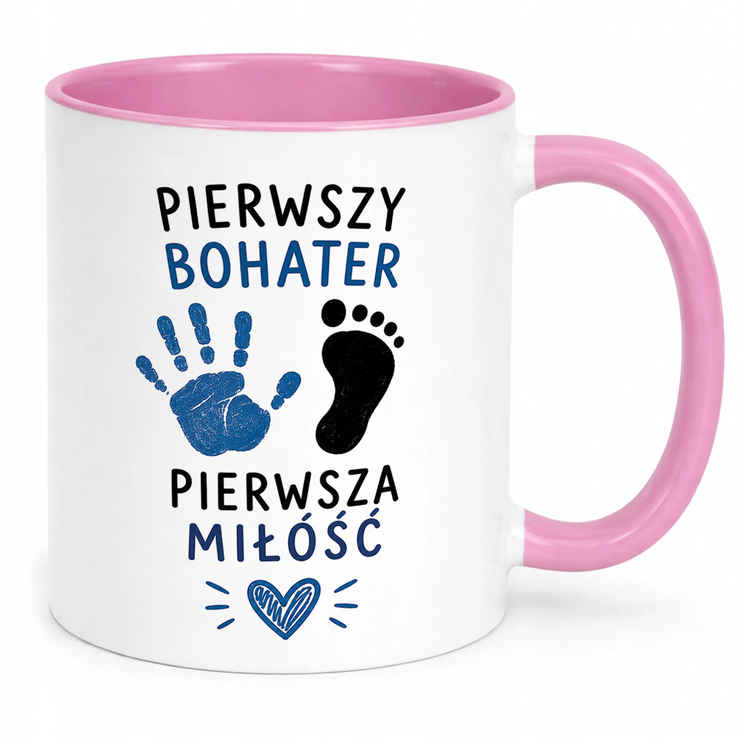 Kubek Różowy prezent na Dzień Ojca dla taty upominek