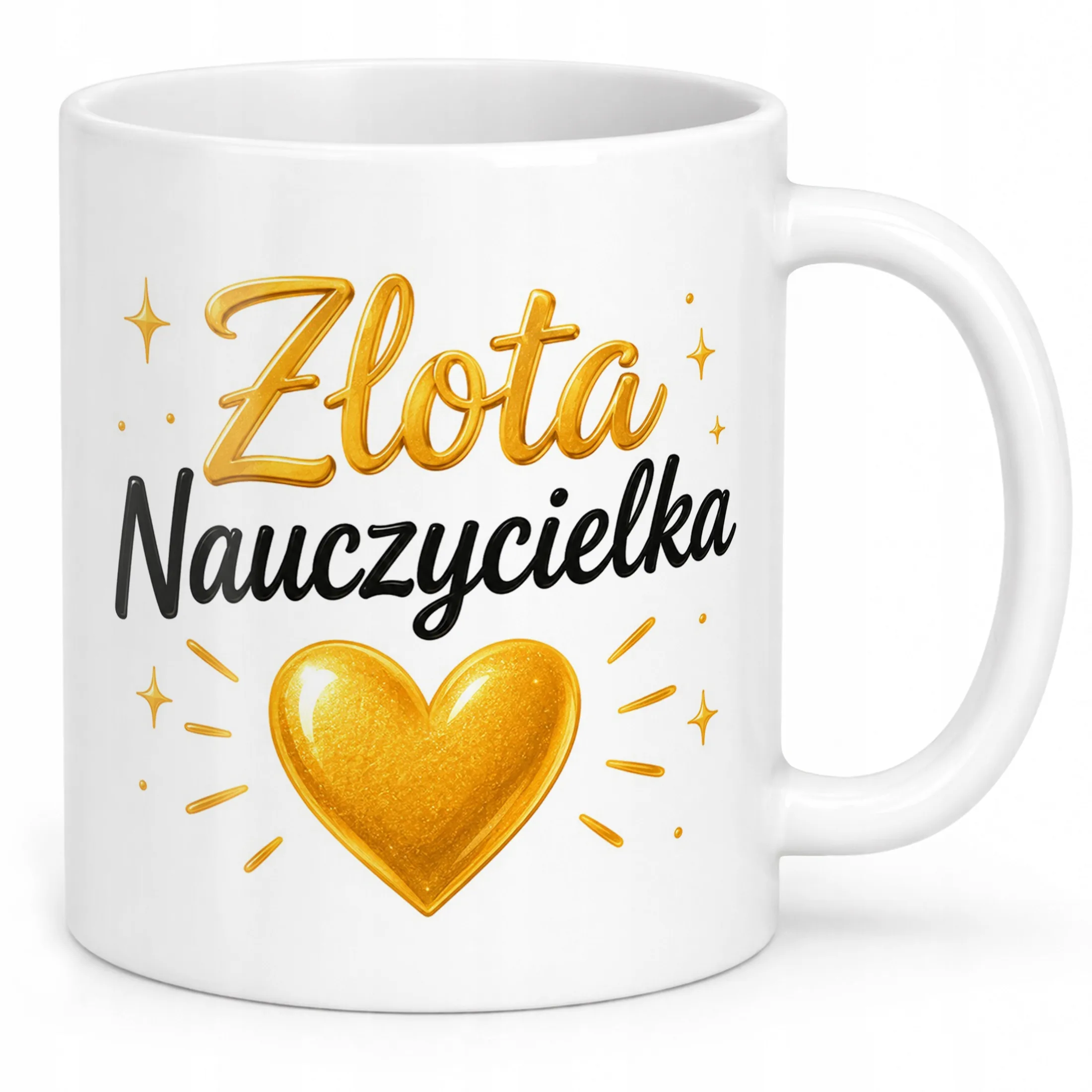 Kubek Dzień Nauczyciela Zakończenie Roku Dla Nauczycielki Prezent Upominek
