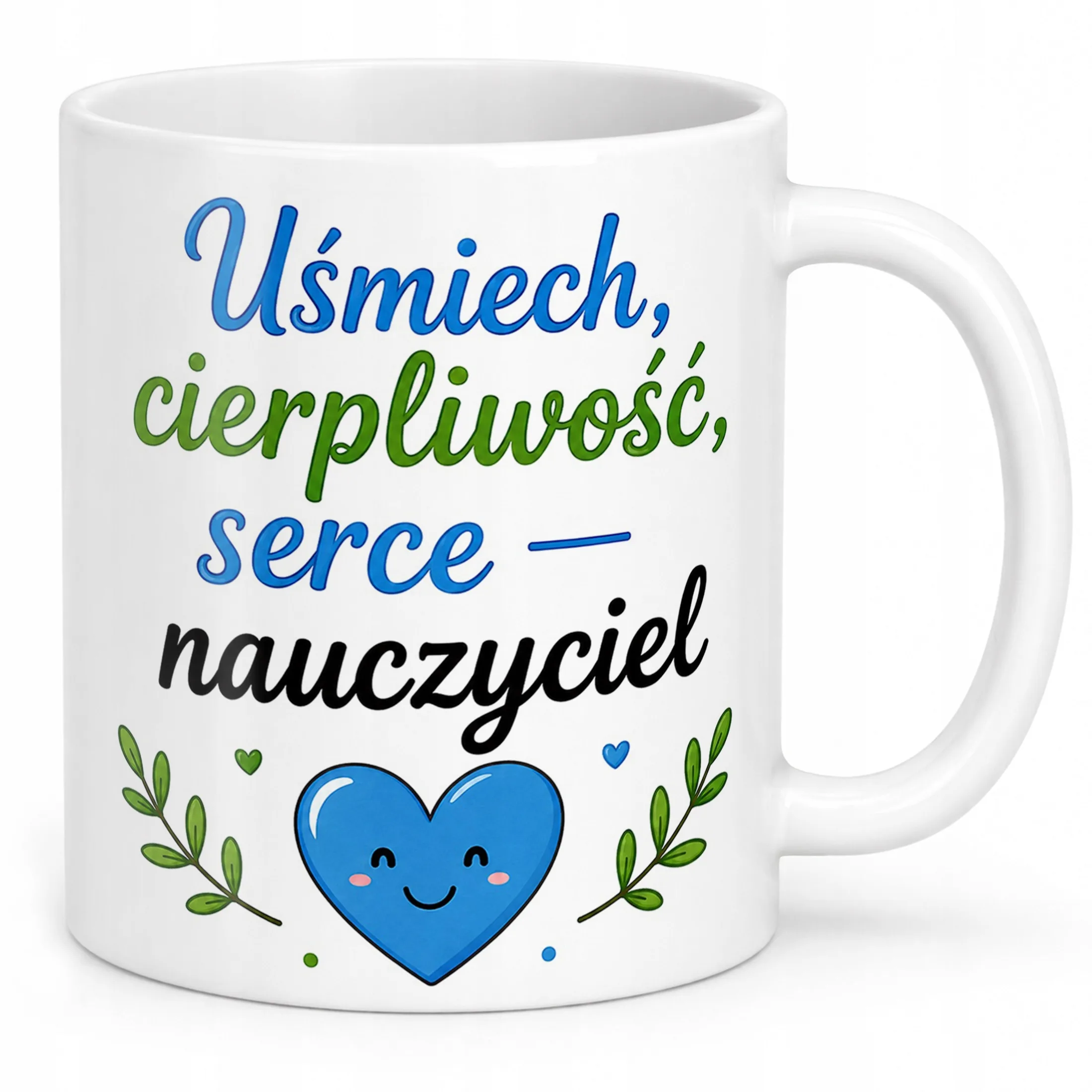 Kubek Dzień Nauczyciela Zakończenie Roku Dla Nauczyciela Prezent Upominek
