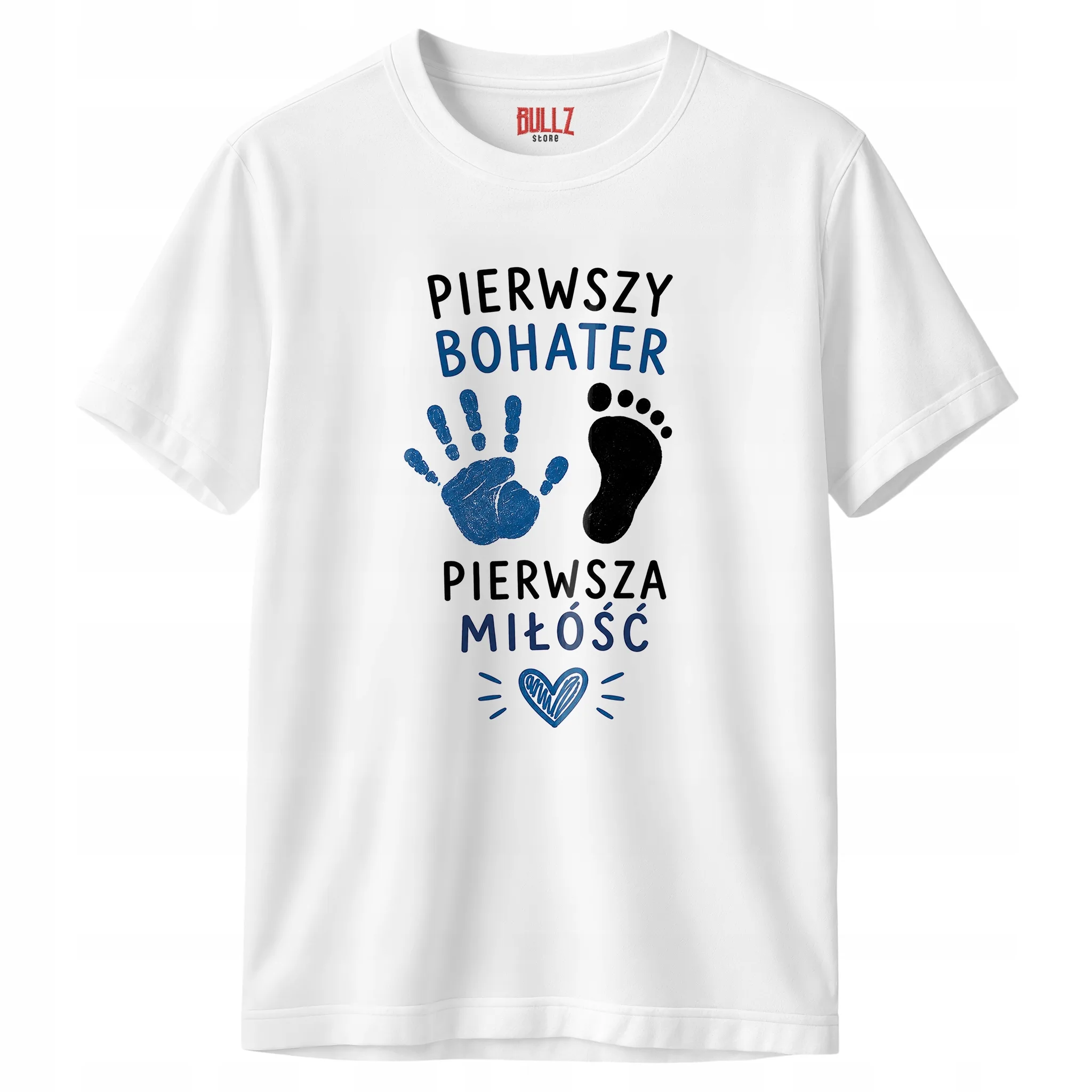 Koszulka biała męska dla taty prezent na Dzień Ojca upominek