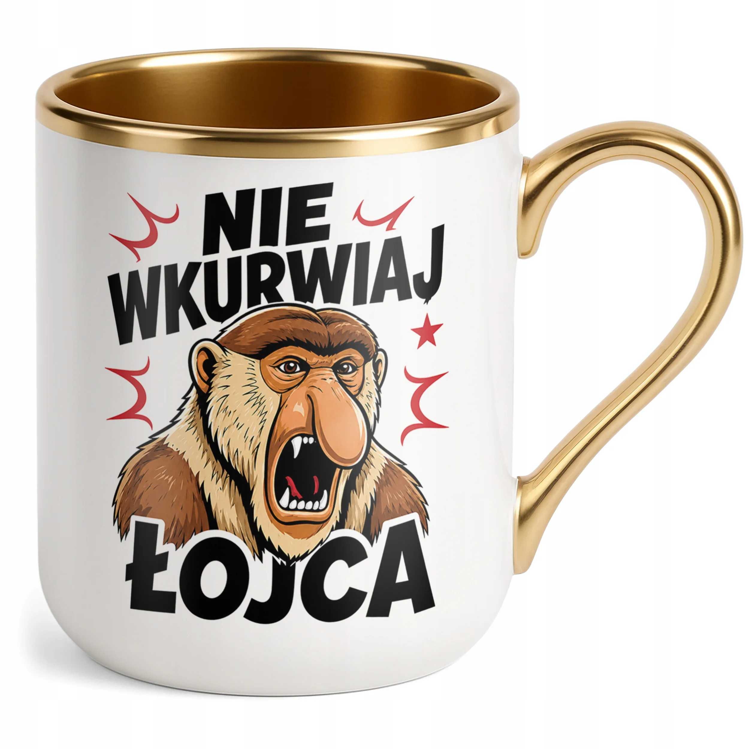 Kubek Premium Złoty prezent dla taty upominek na Dzień Ojca