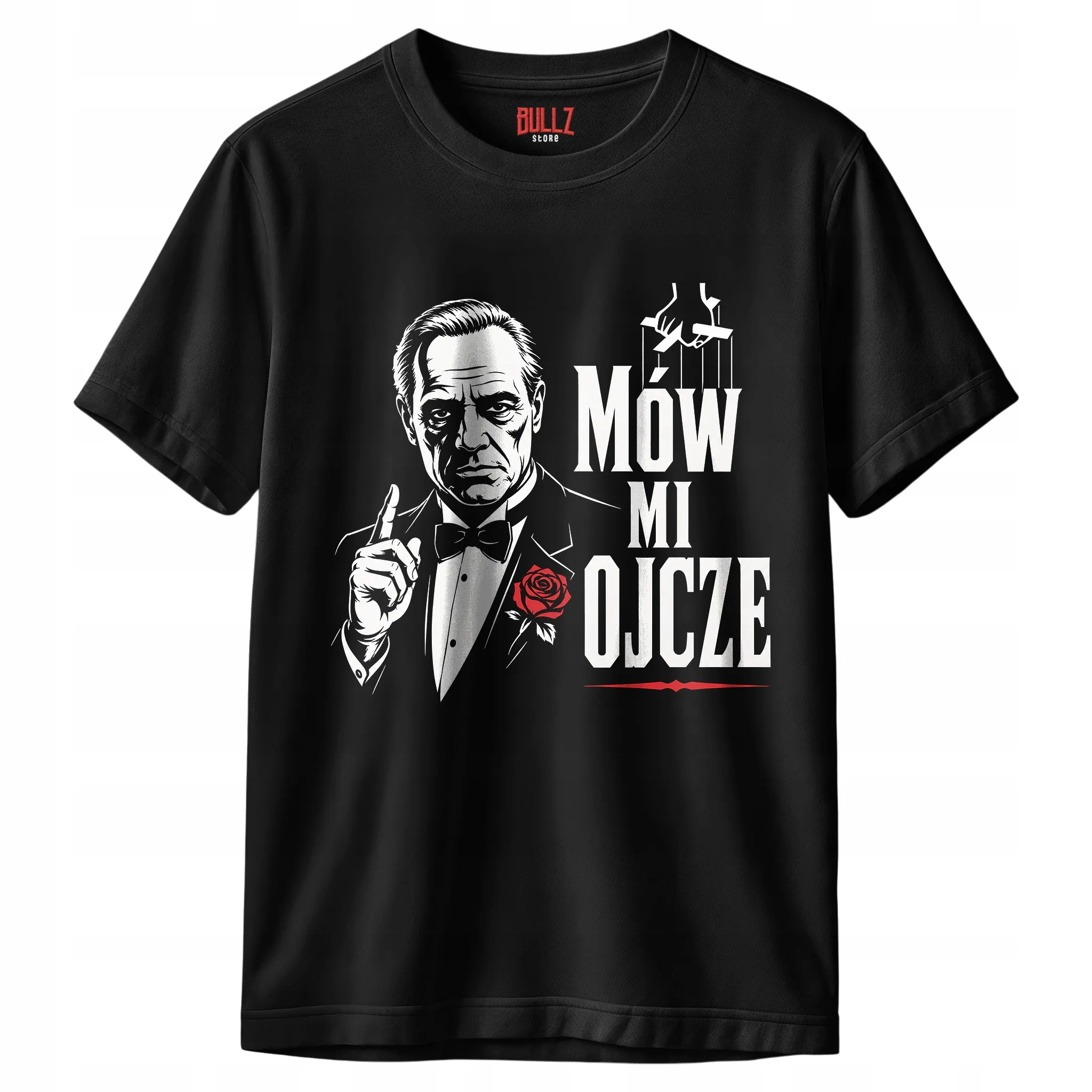 Koszulka czarna męska Dzień Ojca prezent dla tatusia upominek r. 3XL
