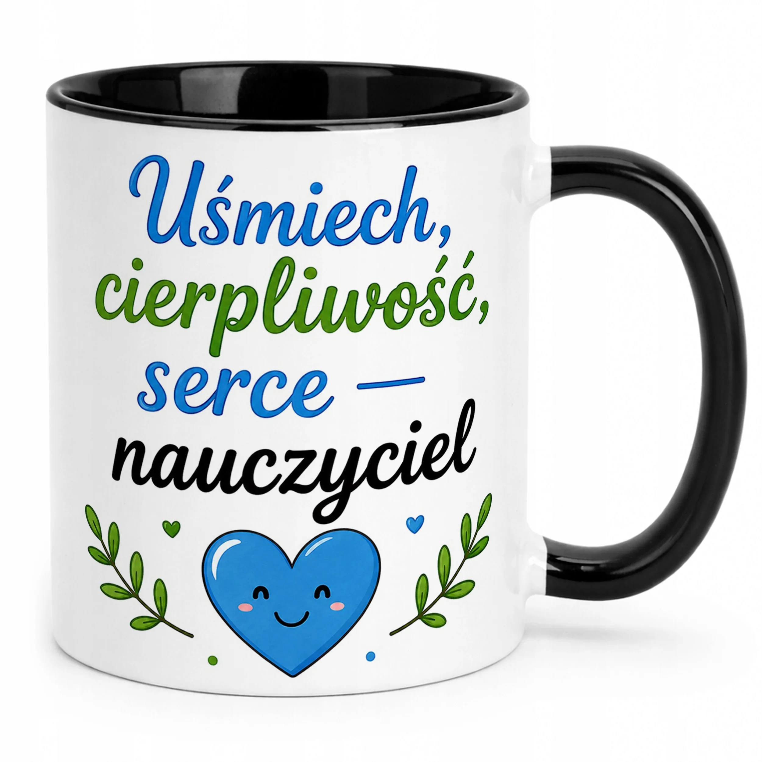 Kubek Czarny Dzień Nauczyciela Dla Nauczyciela Prezent Upominek