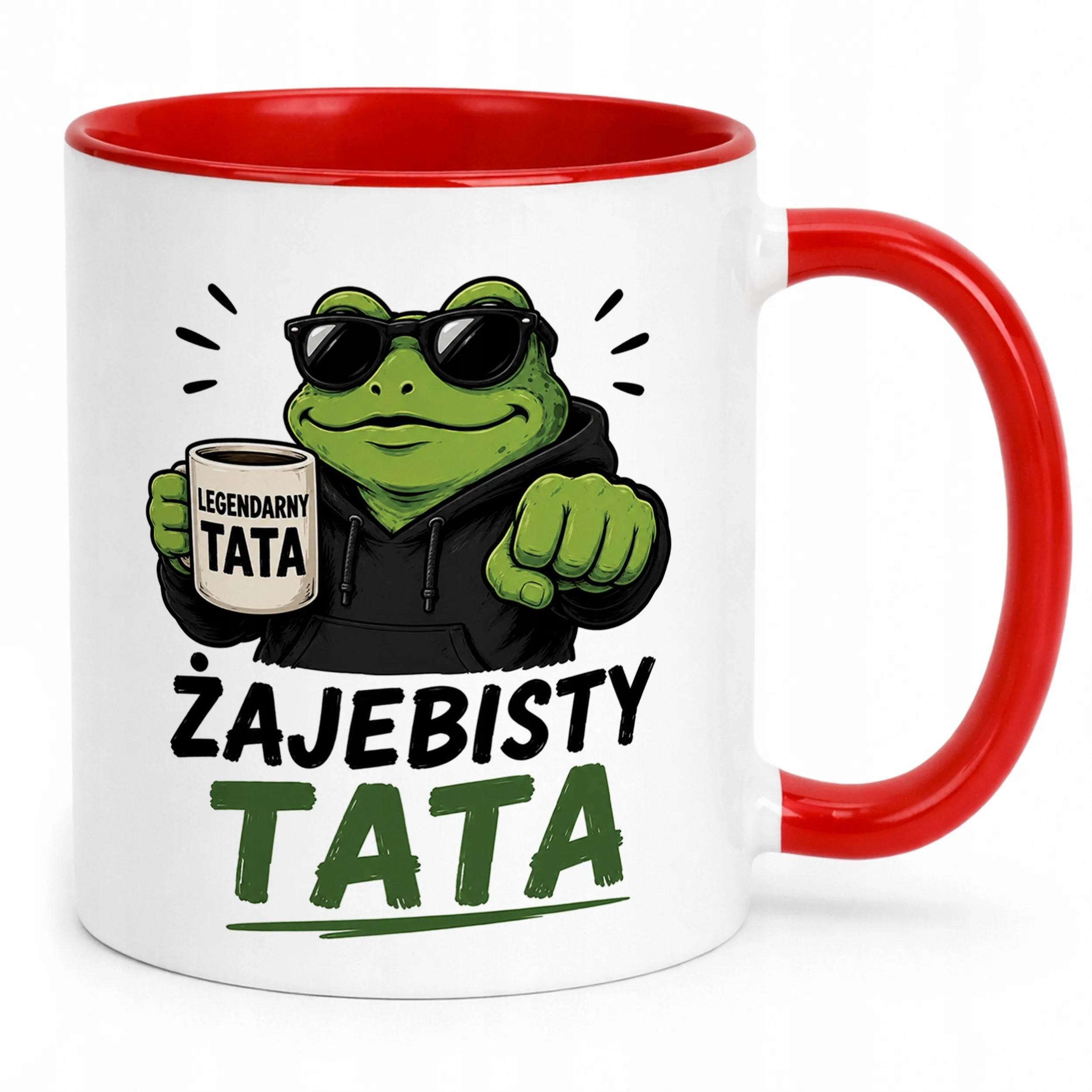 Kubek Czerwony pomysł na prezent dla taty na Dzień Ojca