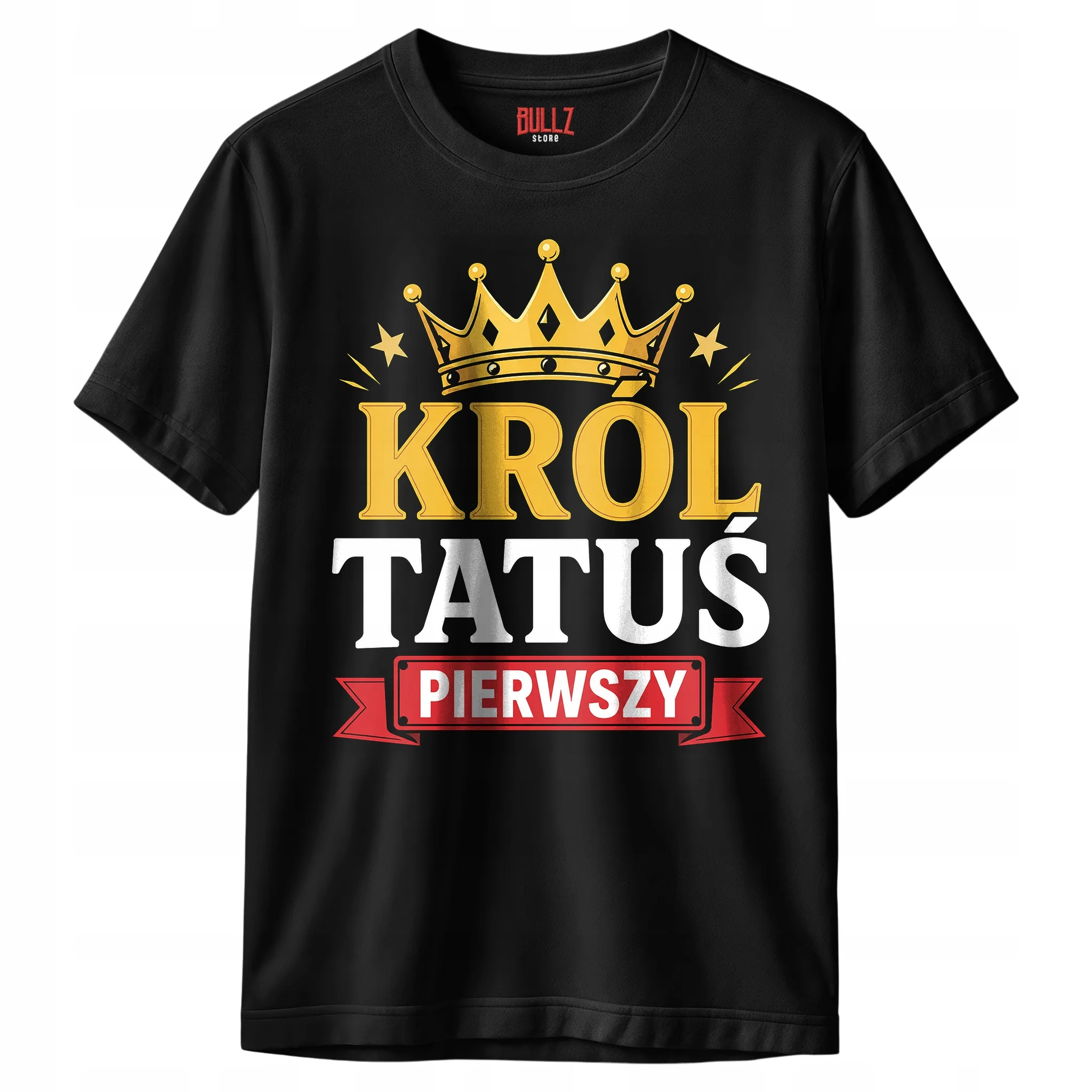 Koszulka czarna męska dla taty na Dzień Ojca praktyczny prezent r. 3XL