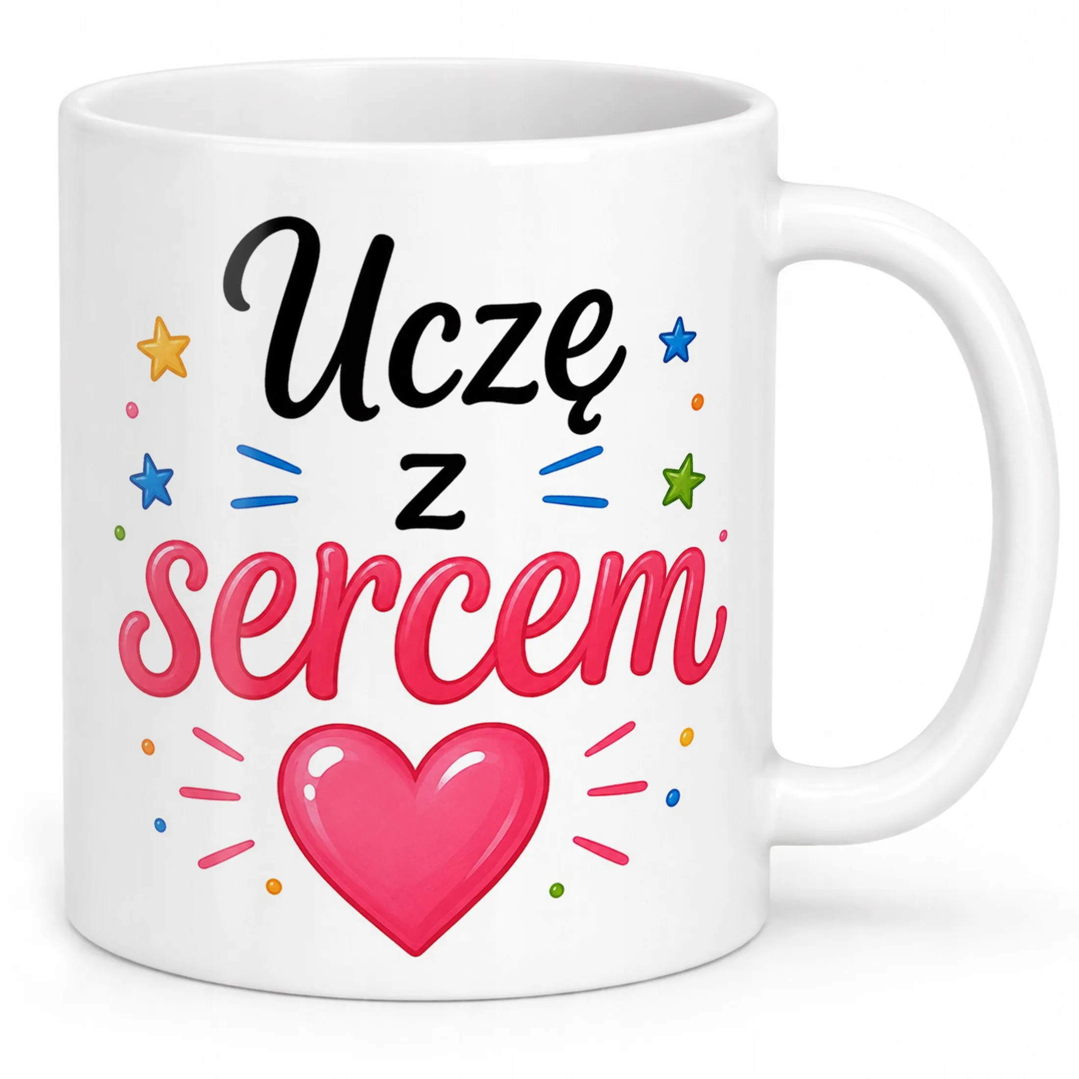 Kubek Dzień Nauczyciela Zakończenie Roku Prezent Upominek Szkoła