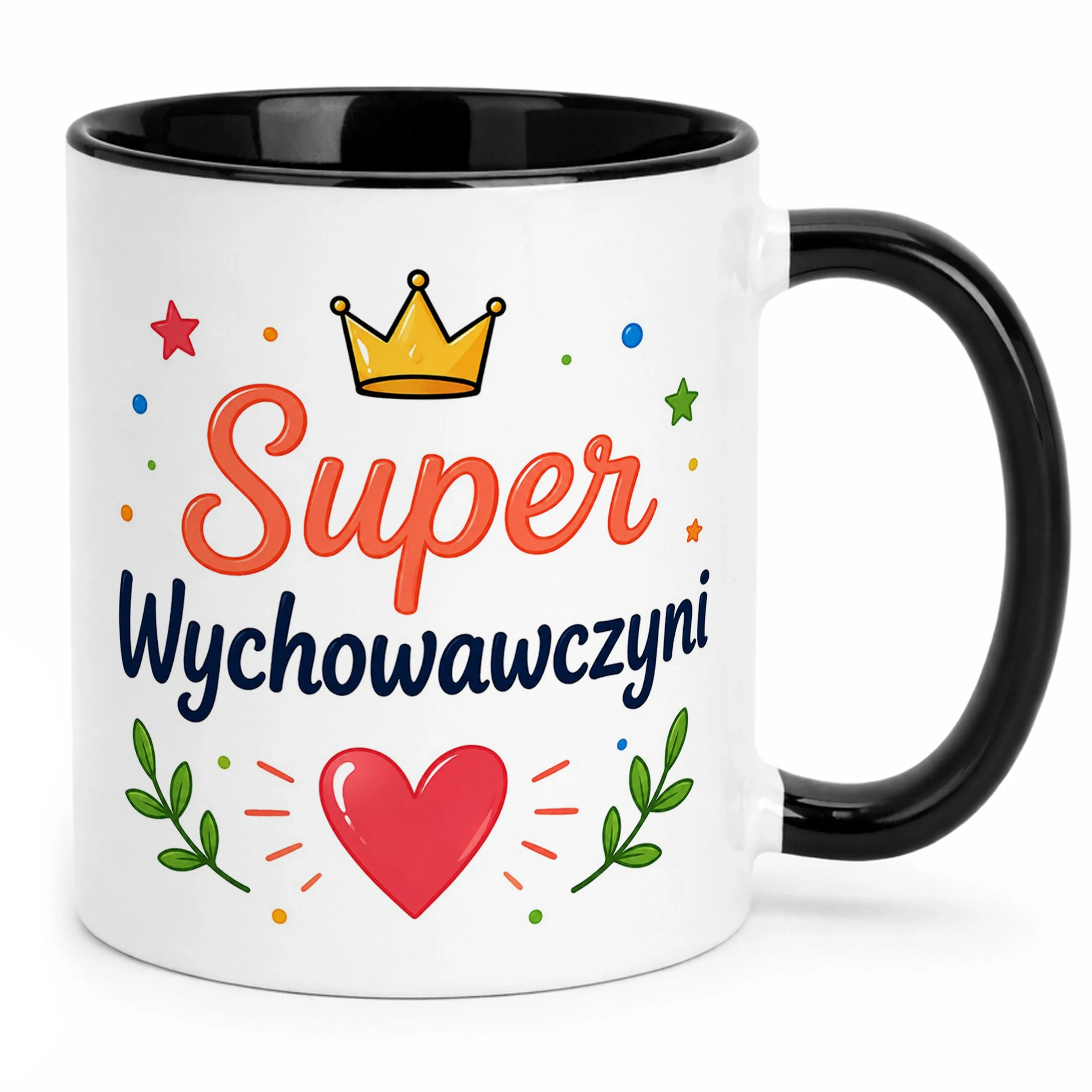 Kubek Czarny Dzień Nauczyciela Dla Wychowawcy Prezent Upominek
