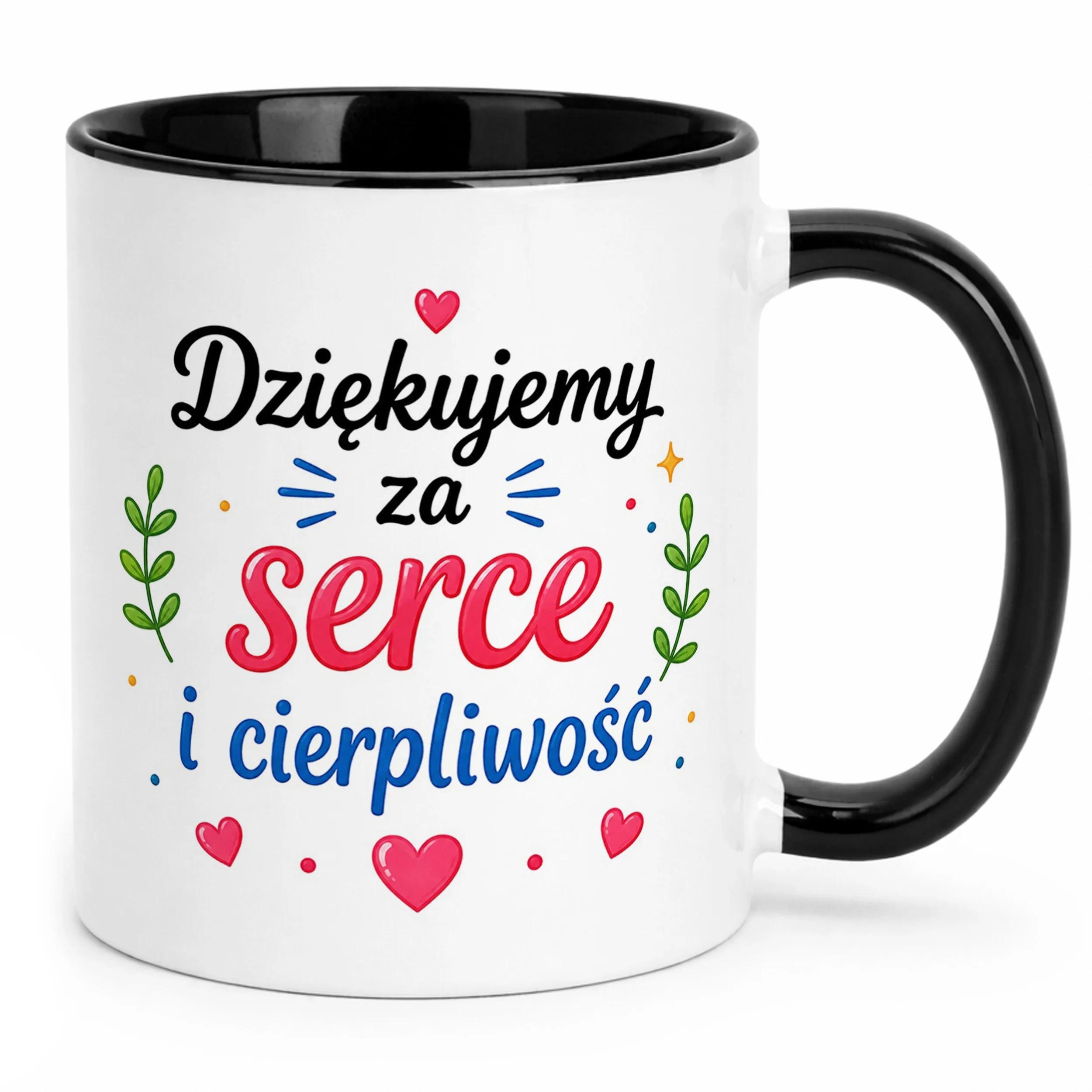 Kubek Czarny Dzień Nauczyciela Prezent Upominek Szkoła