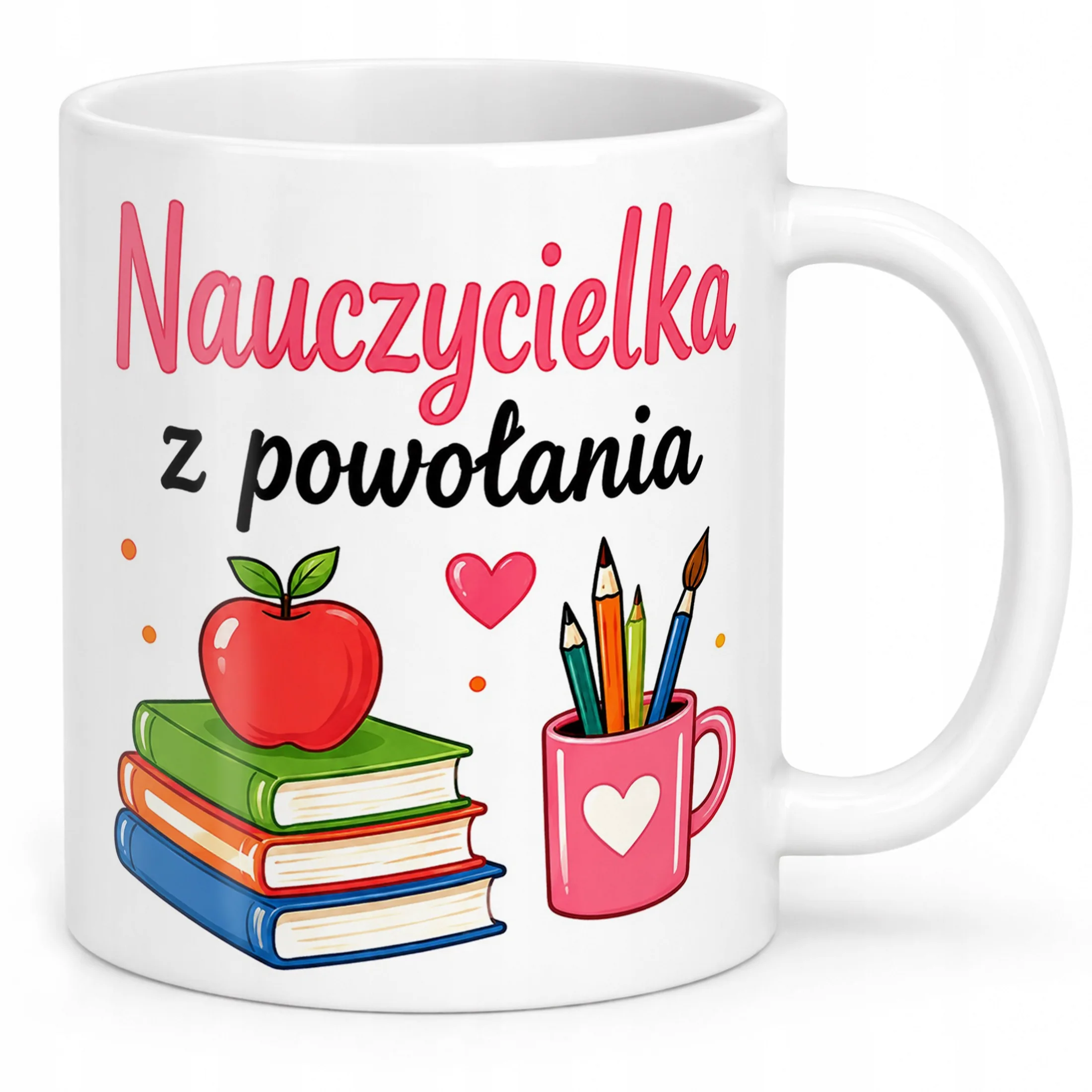 Kubek Dzień Nauczyciela Zakończenie Roku Dla Nauczycielki Prezent Upominek