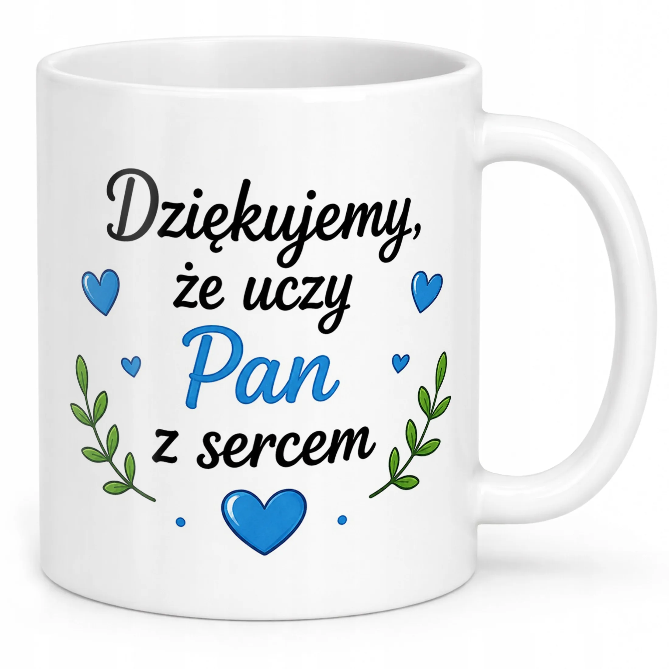 Kubek Dzień Nauczyciela Zakończenie Roku Dla Nauczyciela Prezent Upominek