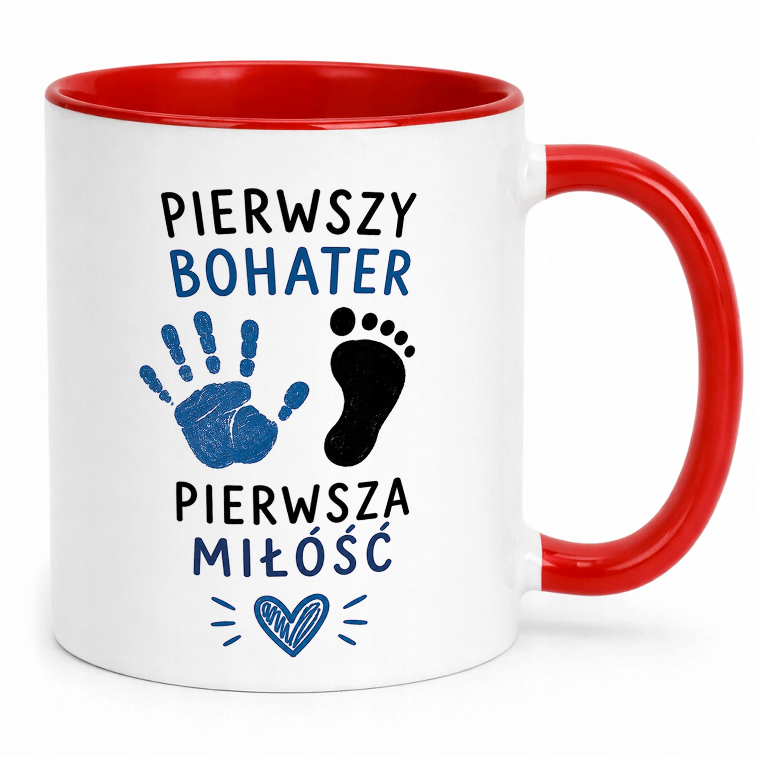 Kubek Czerwony prezent na Dzień Ojca dla taty upominek