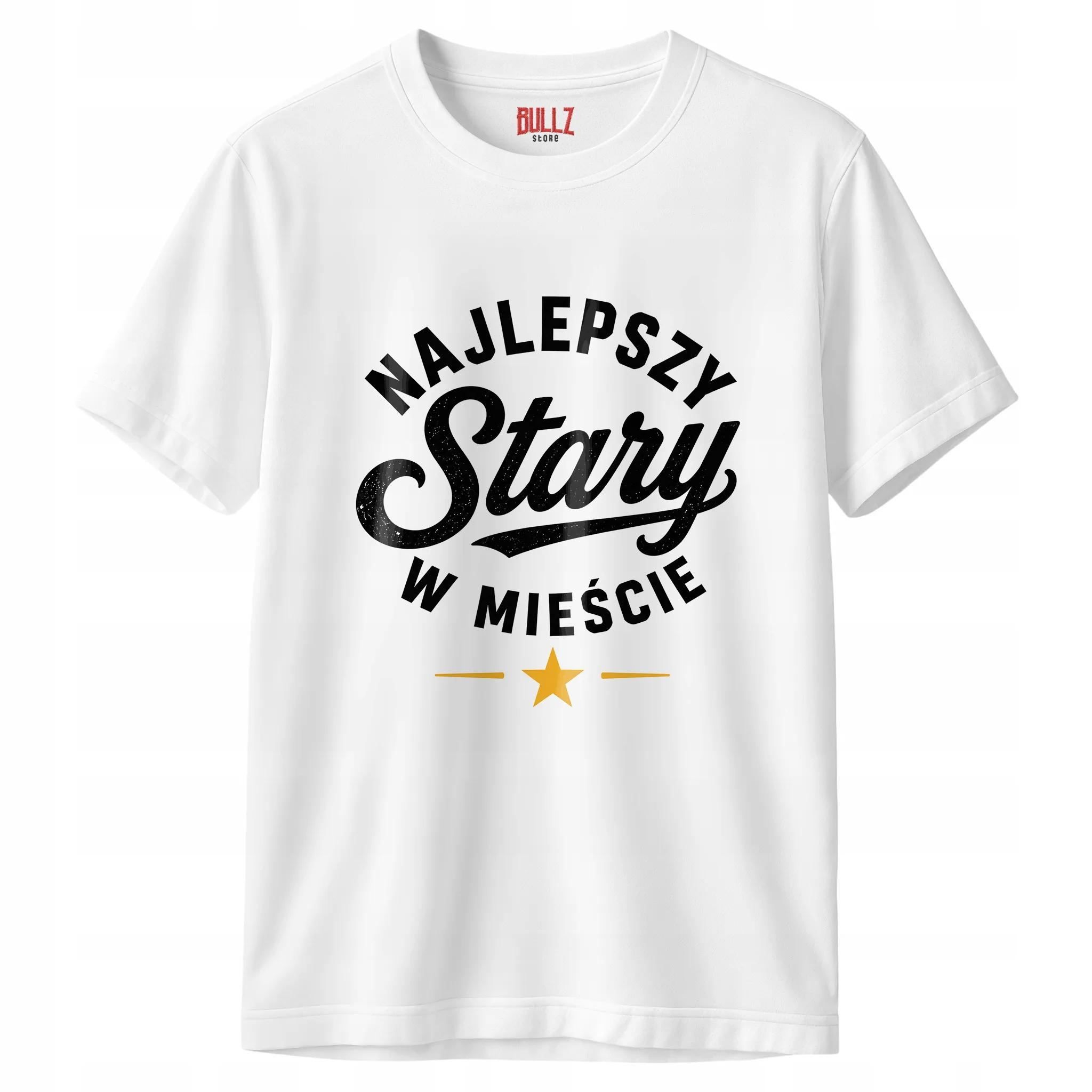 Koszulka biała męska Dzień Ojca prezent dla taty miły upominek r. 3XL