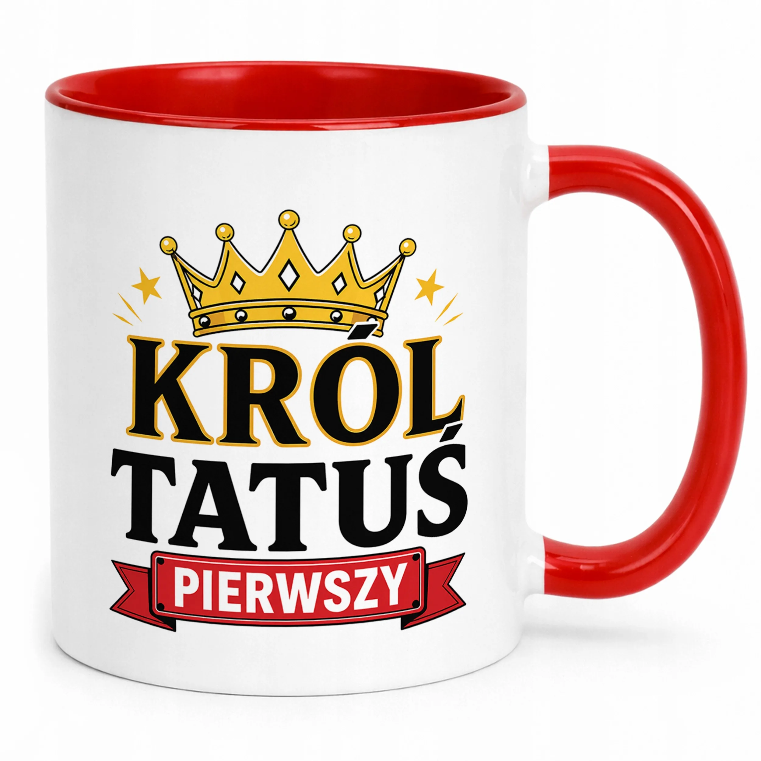 Kubek Czerwony pomysł na prezent dla taty na Dzień Ojca