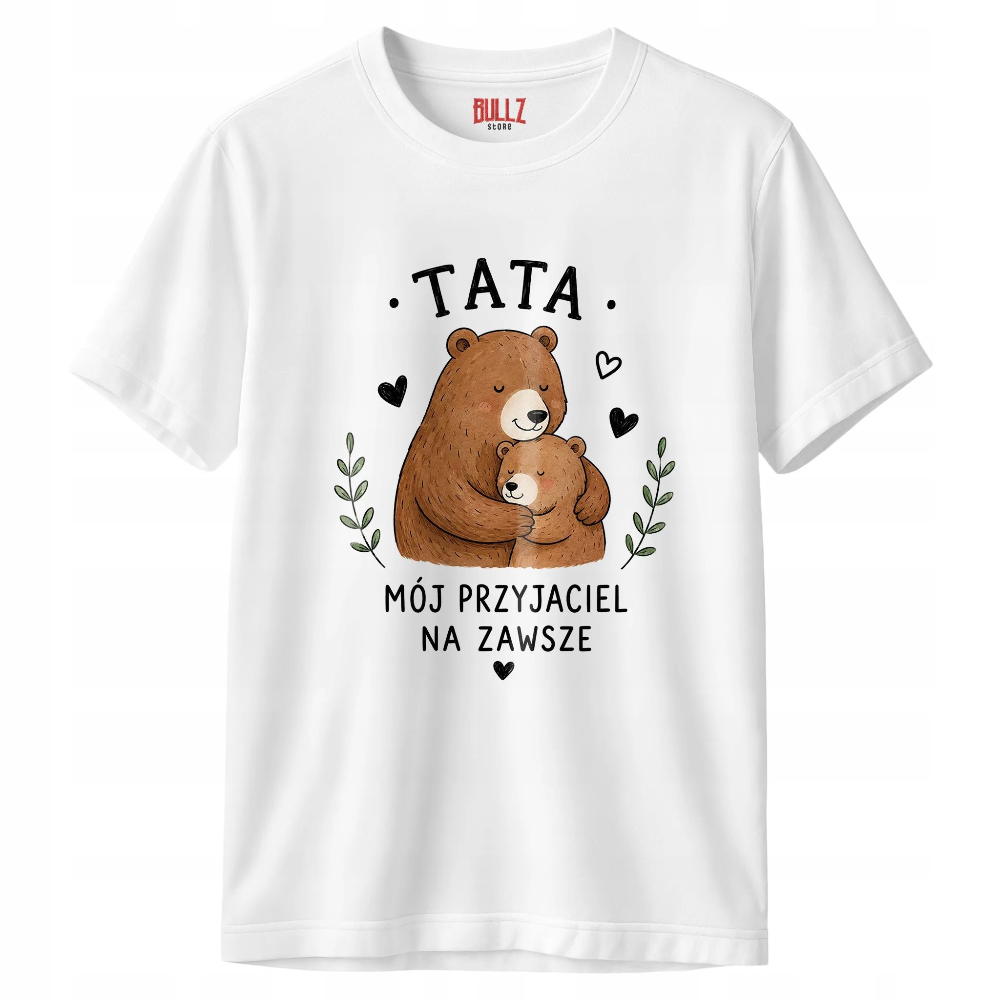 Koszulka biała męska praktyczny prezent dla taty na Dzień Ojca r. 3XL